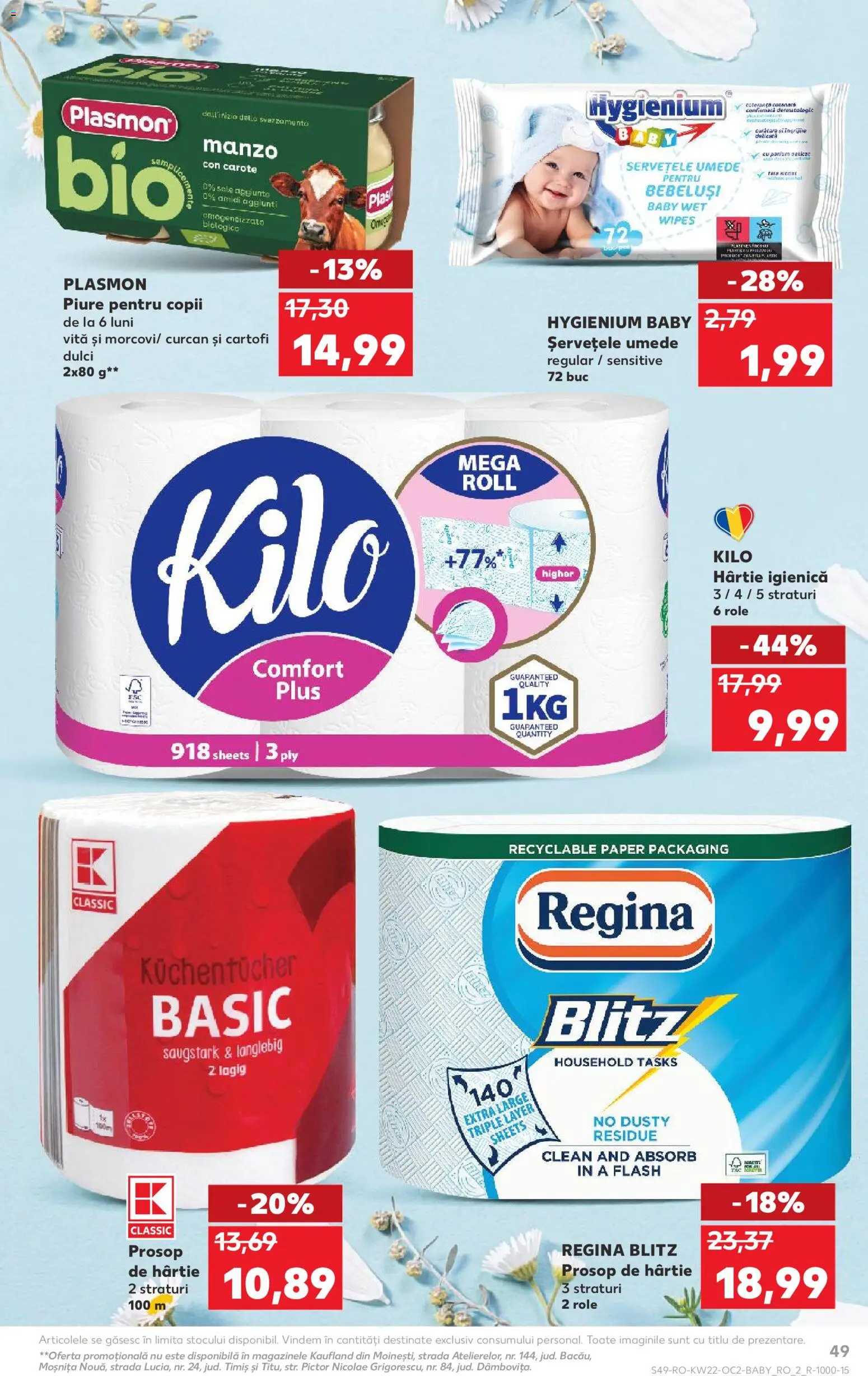 Catalog Kaufland 27 Mai - 1 Iunie 2026 | Pagina 49 | Produse: Pomelo, Taneli organik hardal, Șervețele umede, Cartofi