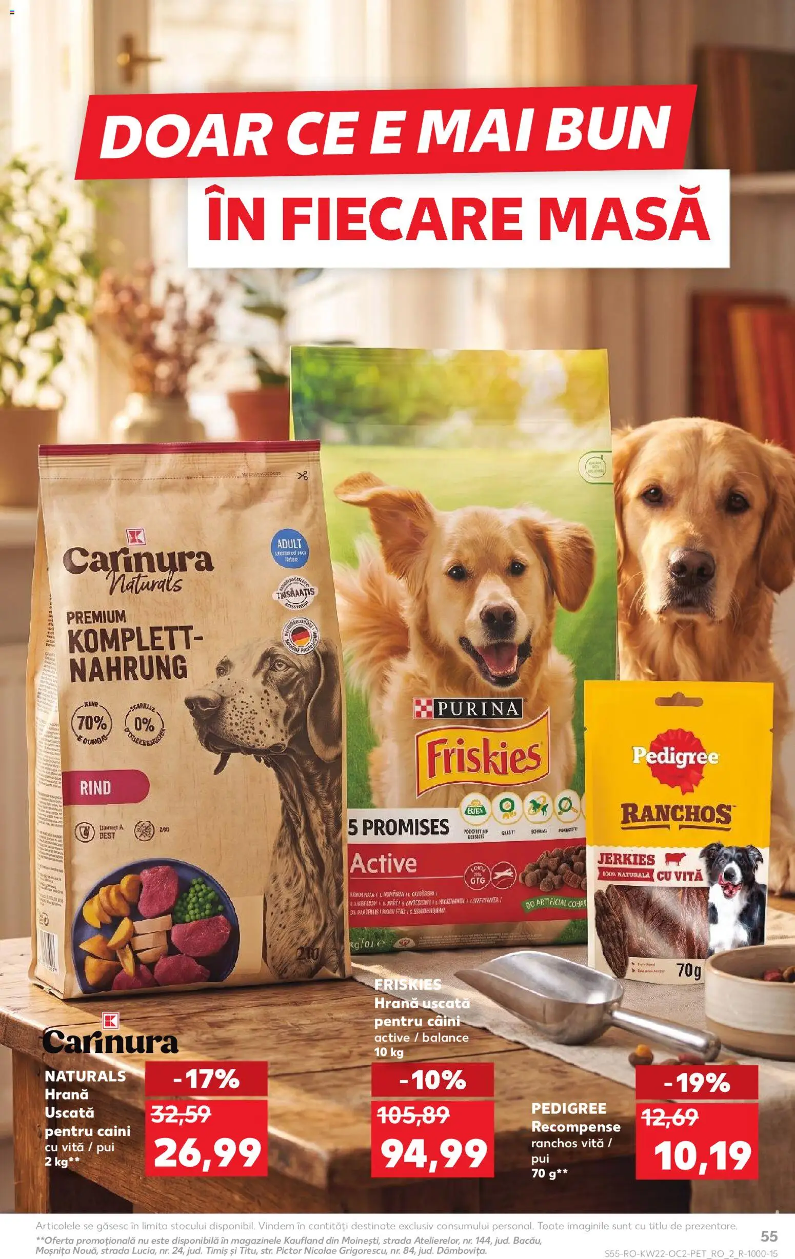 Catalog Kaufland 27 Mai - 1 Iunie 2026 | Pagina 55 | Produse: Masă, Hacıyatmaz Kedi Oyuncağı