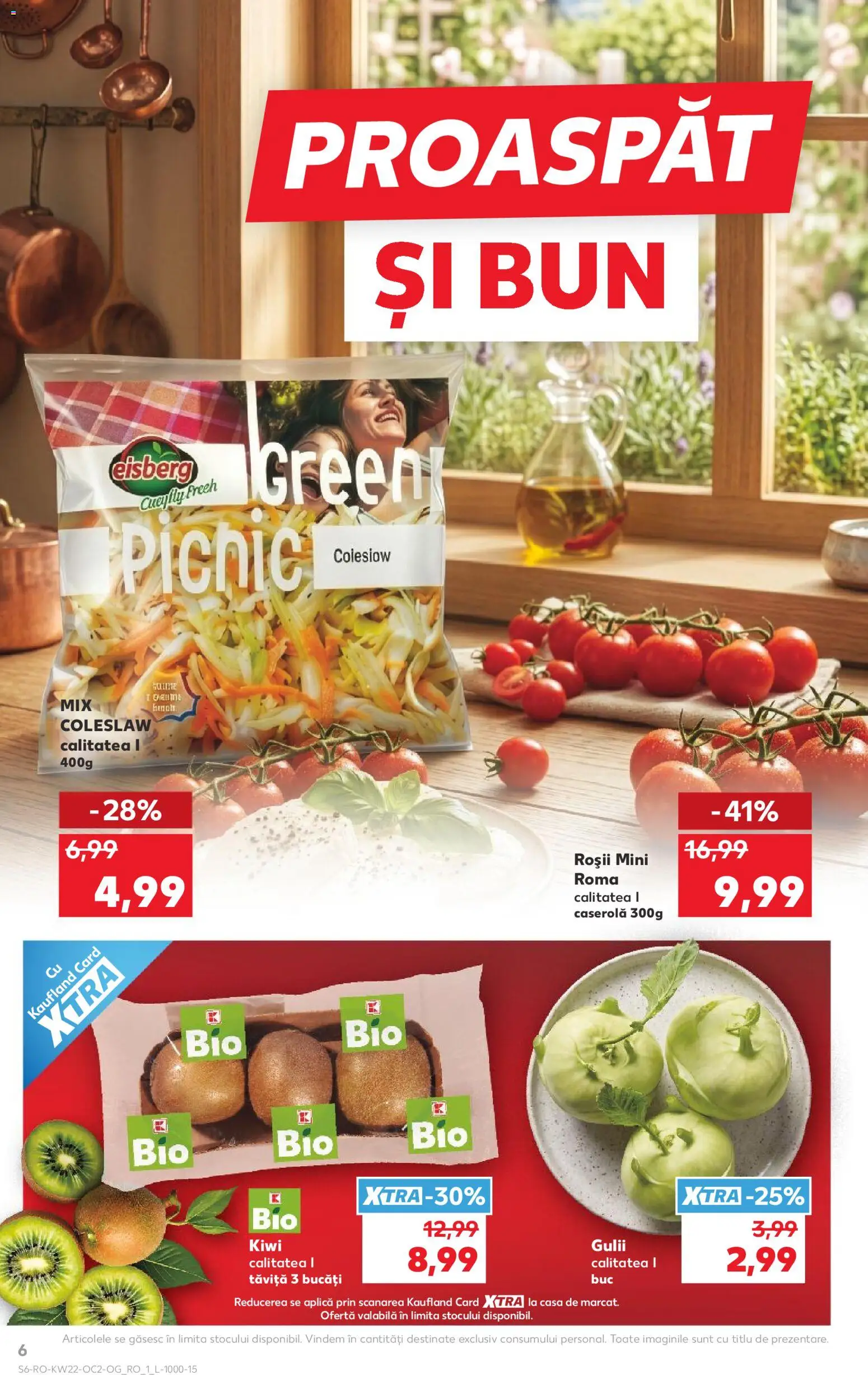 Catalog Kaufland 27 Mai - 1 Iunie 2026 | Pagina 6 | Produse: Roșii, Kiwi