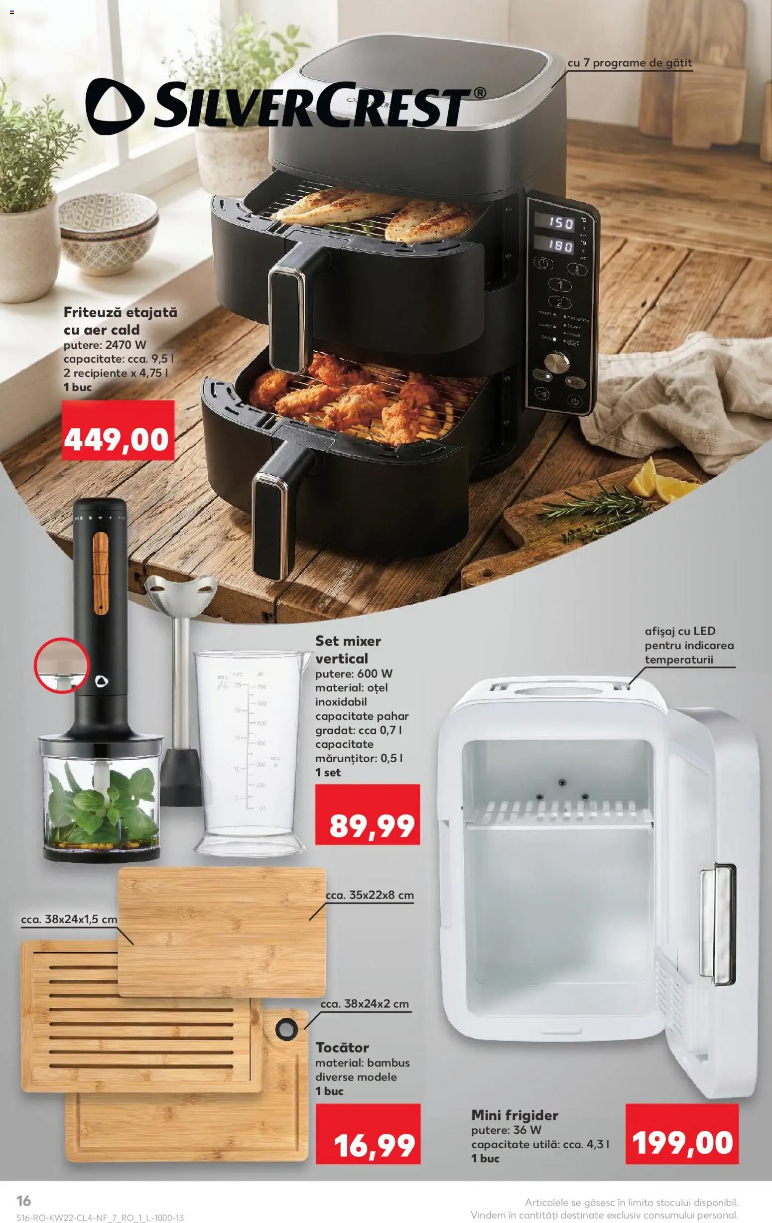 Catalog Kaufland 27 Mai - 1 Iunie 2026 | Pagina 16 | Produse: Blender, Frigider, Mixer, Tocător