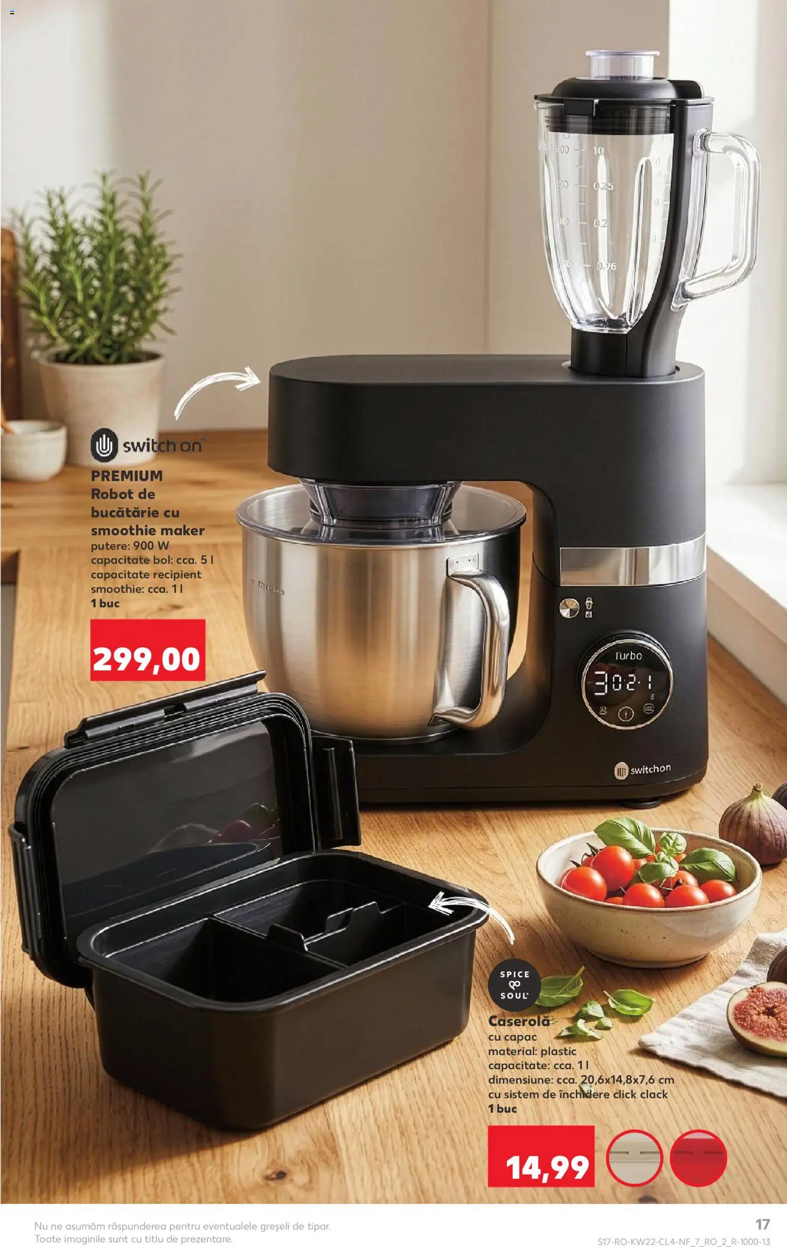 Catalog Kaufland 27 Mai - 1 Iunie 2026 | Pagina 17 | Produse: Robot de bucătarie, Bol, Bucătărie, Smoothie