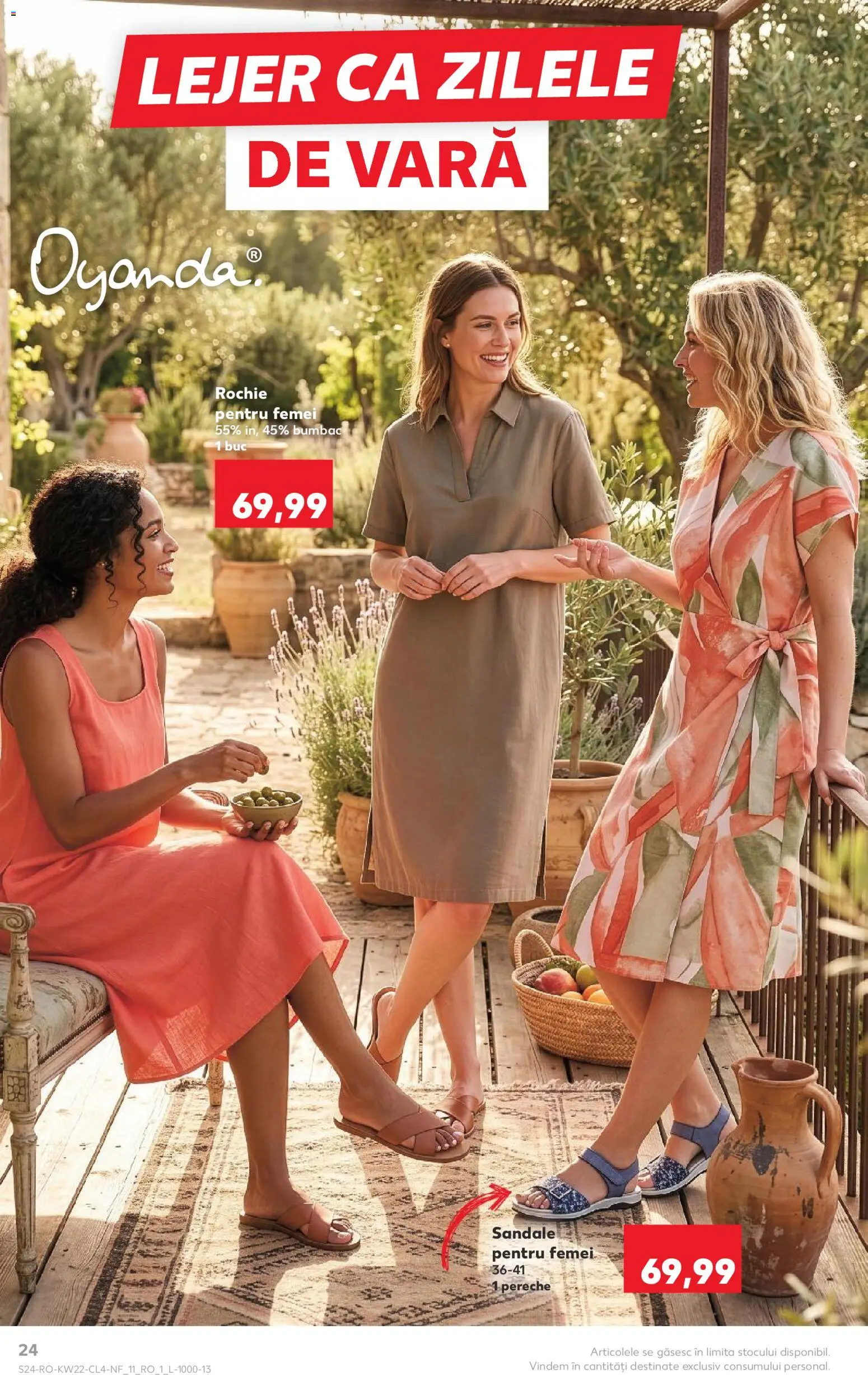 Catalog Kaufland 27 Mai - 1 Iunie 2026 | Pagina 24 | Produse: Rochie, Sandale