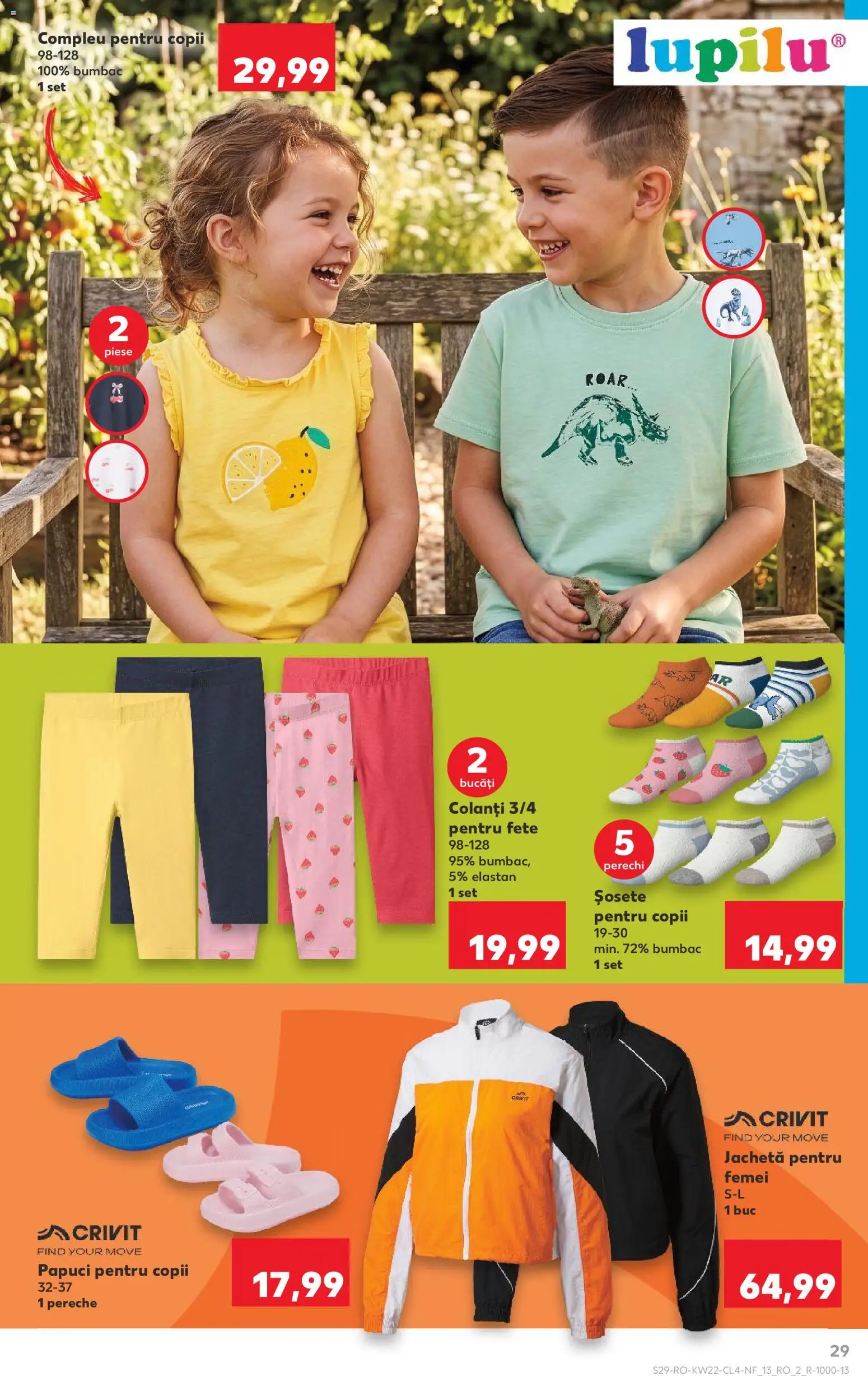 Catalog Kaufland 27 Mai - 1 Iunie 2026 | Pagina 29 | Produse: Jachetă, Șosete, Colanți, Papuci