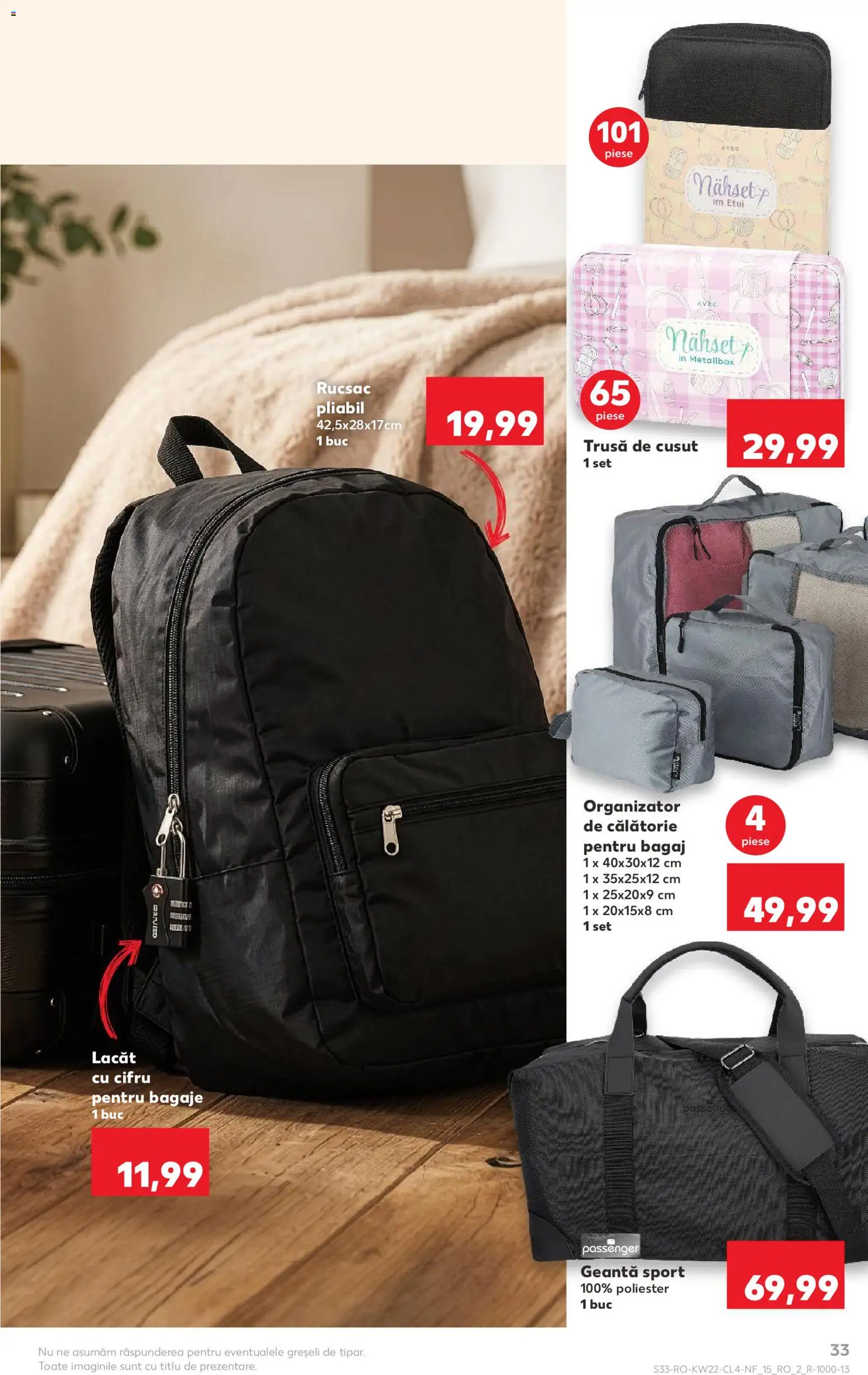 Catalog Kaufland 27 Mai - 1 Iunie 2026 | Pagina 33 | Produse: Geantă, Rucsac