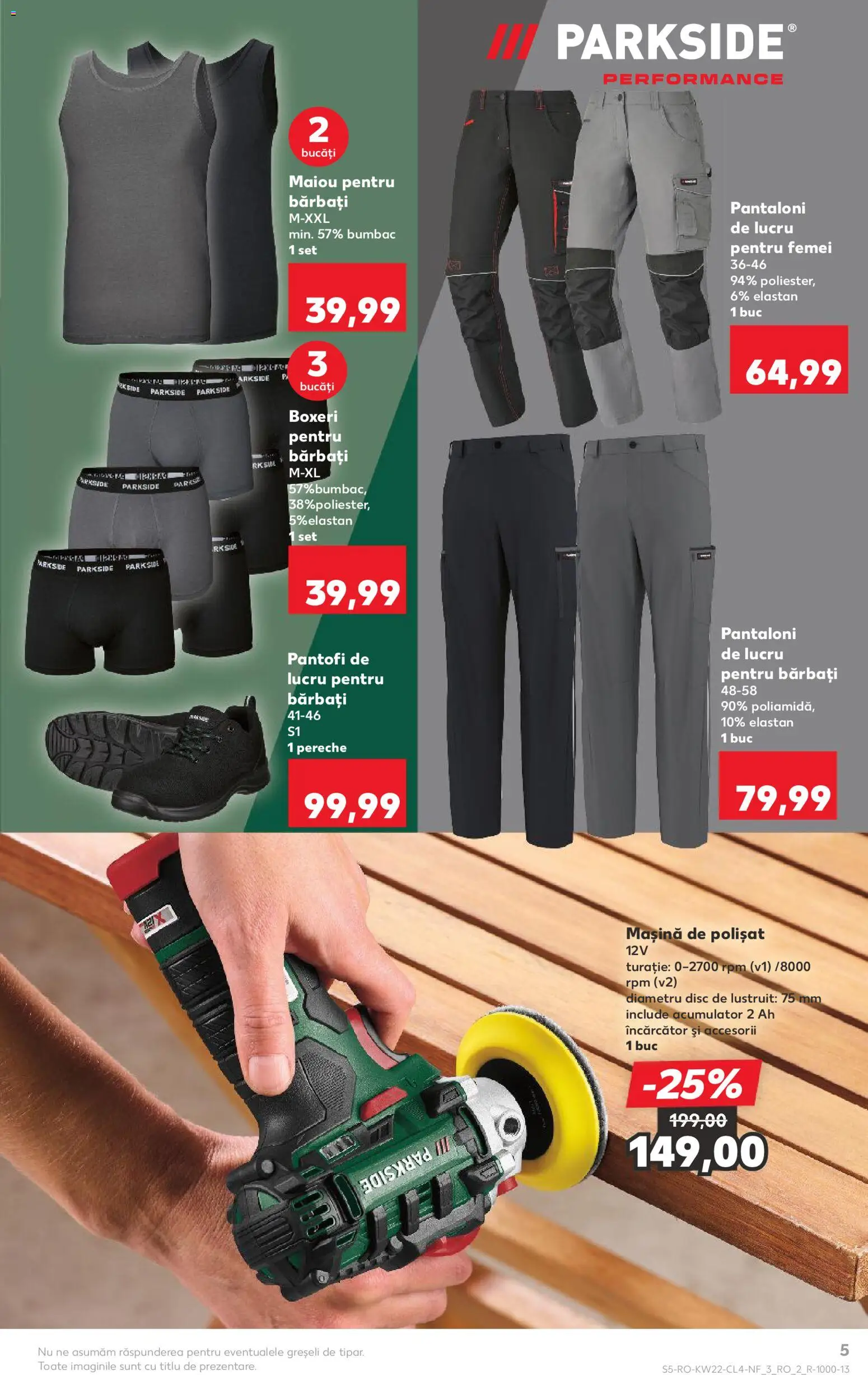 Catalog Kaufland 27 Mai - 1 Iunie 2026 | Pagina 5 | Produse: Disc, Pantofi, Maiou, Boxeri