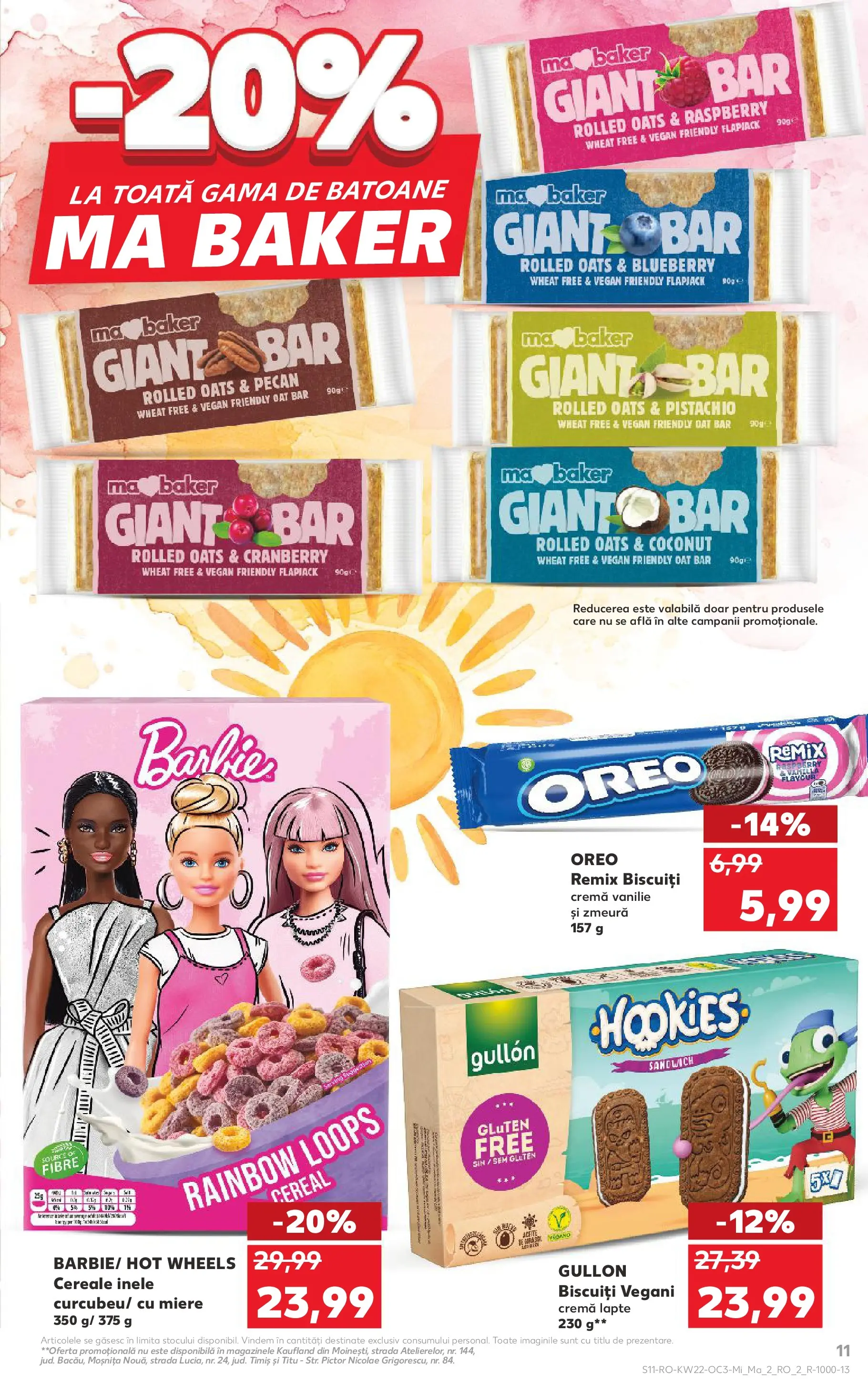 Catalog Kaufland 27 Mai - 1 Iunie 2026 | Pagina 11 | Produse: Zmeură, Lapte, Cereale, Biscuiți