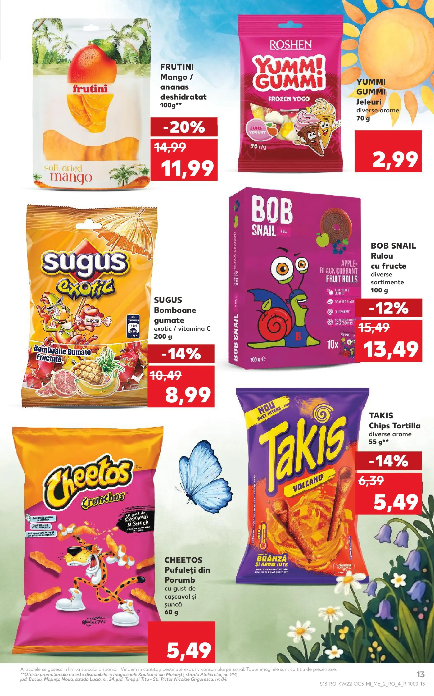 Catalog Kaufland 27 Mai - 1 Iunie 2026 | Pagina 13 | Produse: Bomboane, Fructe, Jeleuri, Mango