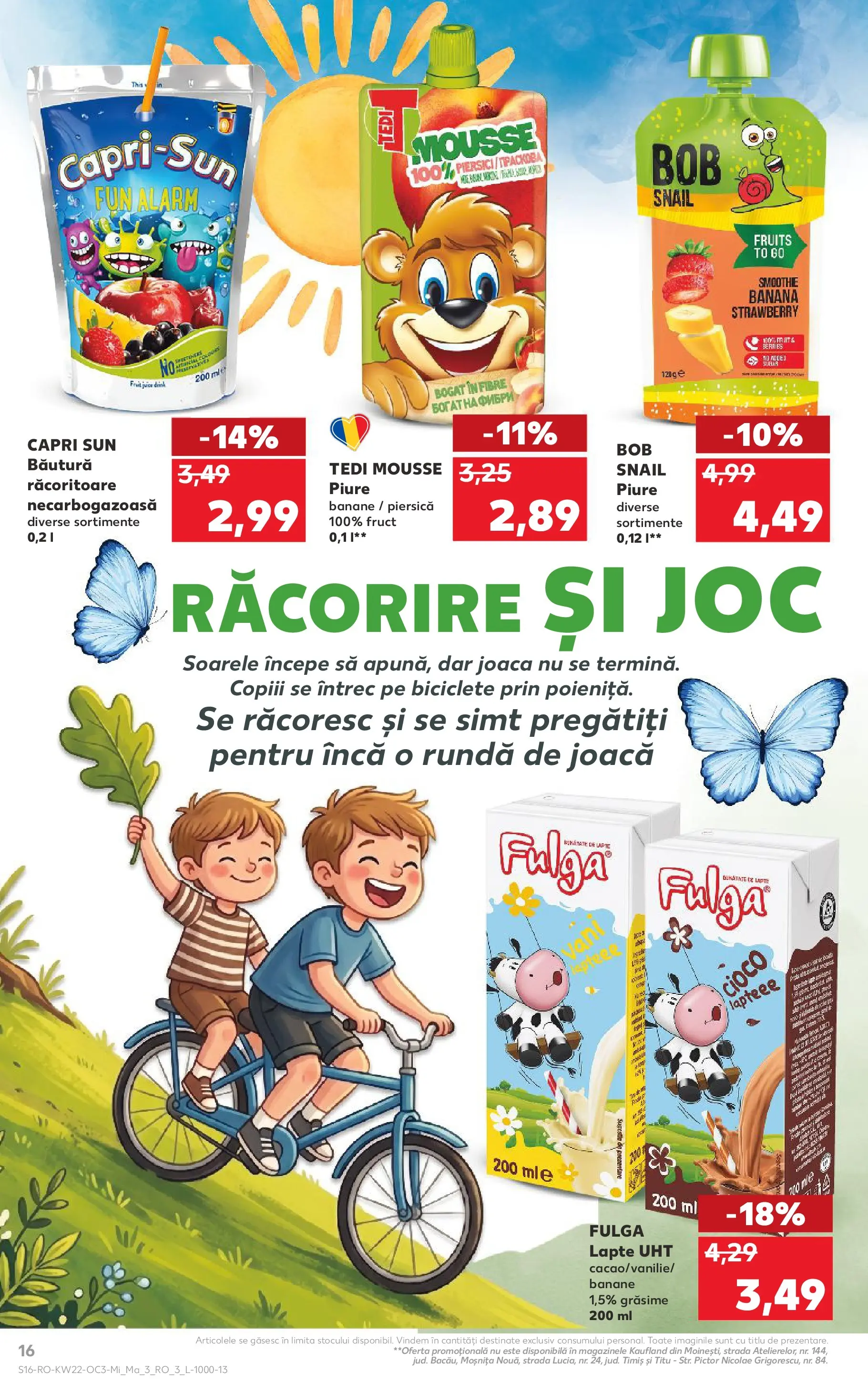 Catalog Kaufland 27 Mai - 1 Iunie 2026 | Pagina 16 | Produse: Piersică, Joc, Lapte, Smoothie