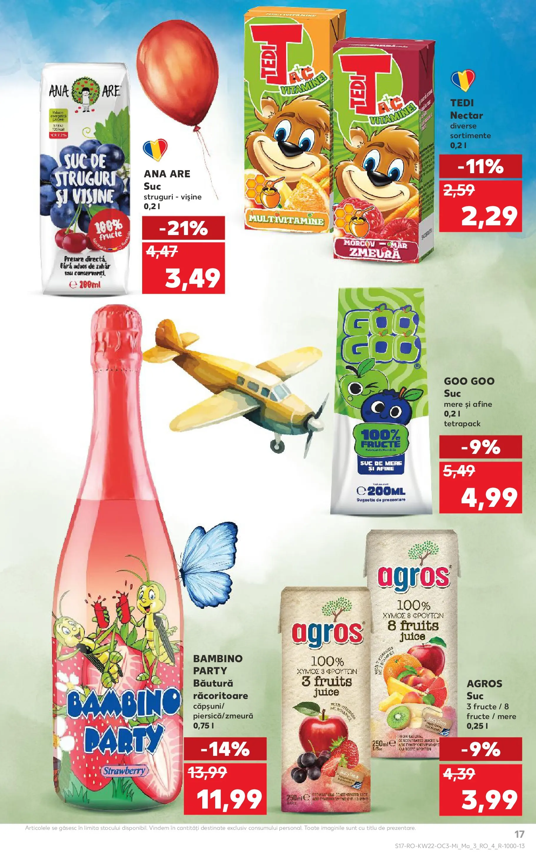 Catalog Kaufland 27 Mai - 1 Iunie 2026 | Pagina 17 | Produse: Struguri, Matériel de Street Workout, Suc, Zahăr