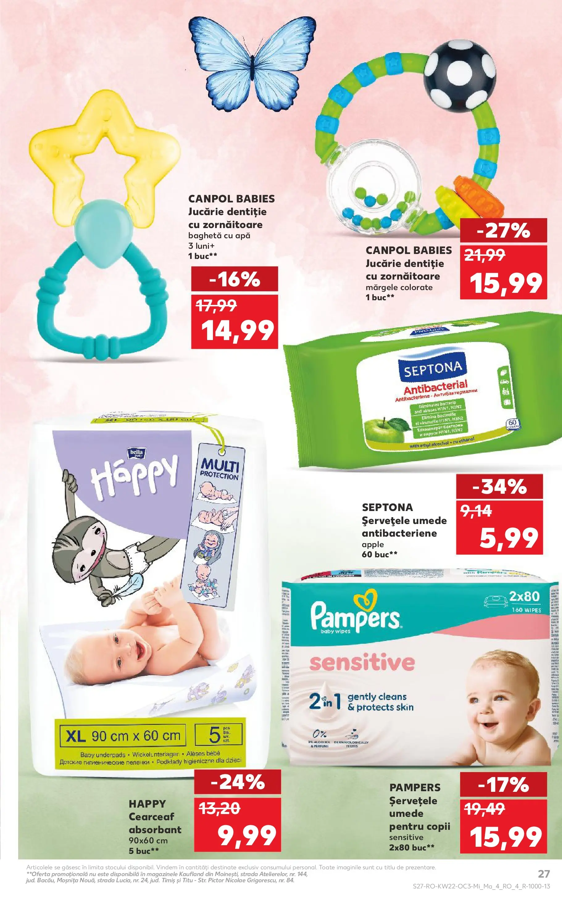 Catalog Kaufland 27 Mai - 1 Iunie 2026 | Pagina 27 | Produse: Apple, Șervețele umede, Apă