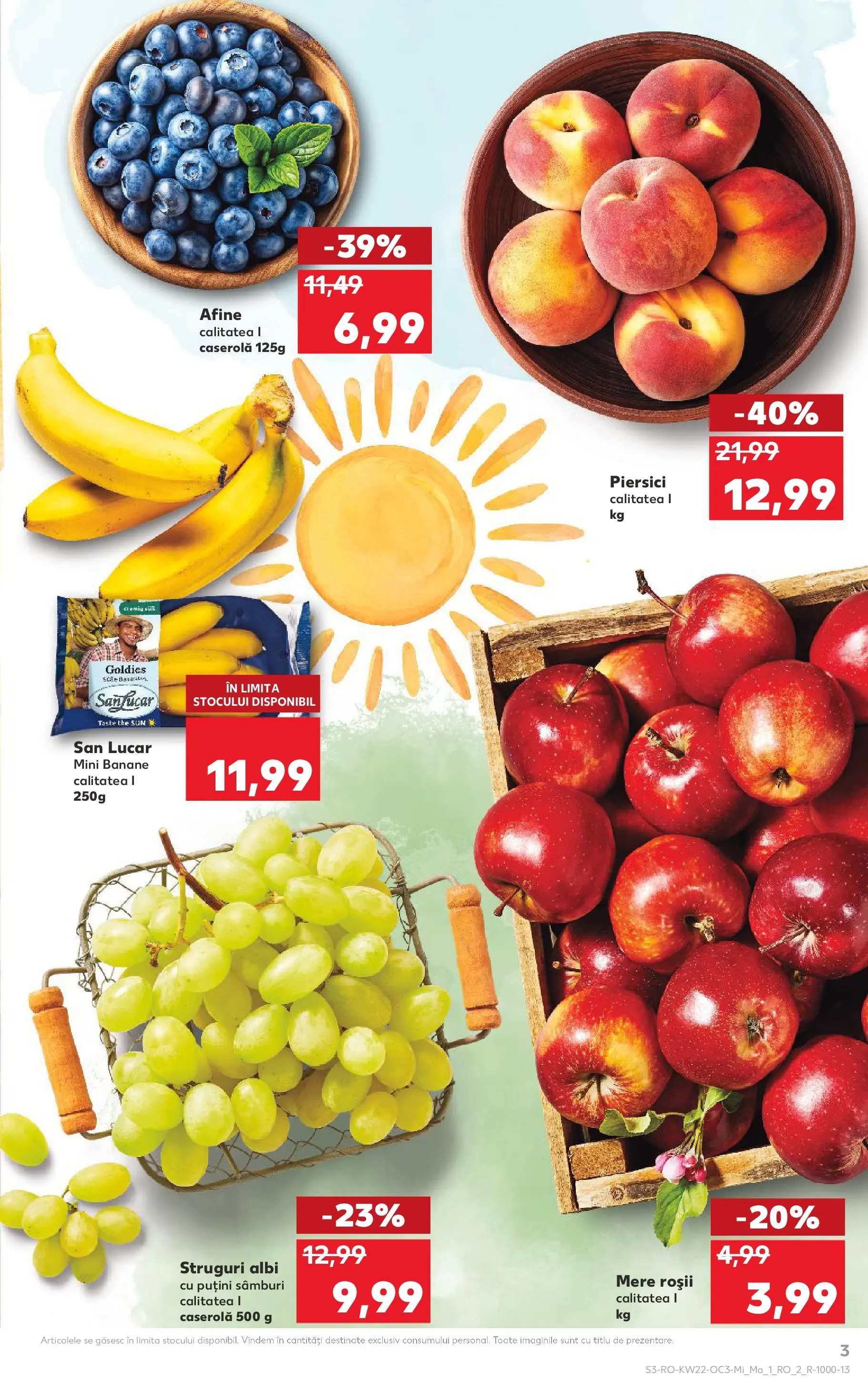 Catalog Kaufland 27 Mai - 1 Iunie 2026 | Pagina 3 | Produse: Struguri, Mere, Roșii, Banane