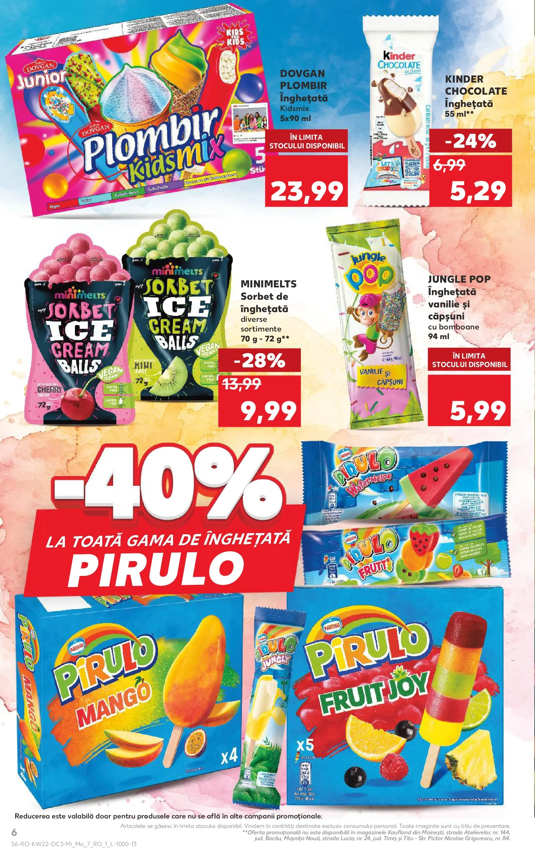 Catalog Kaufland 27 Mai - 1 Iunie 2026 | Pagina 6 | Produse: Bomboane, Căpșuni, Kiwi, Înghețată
