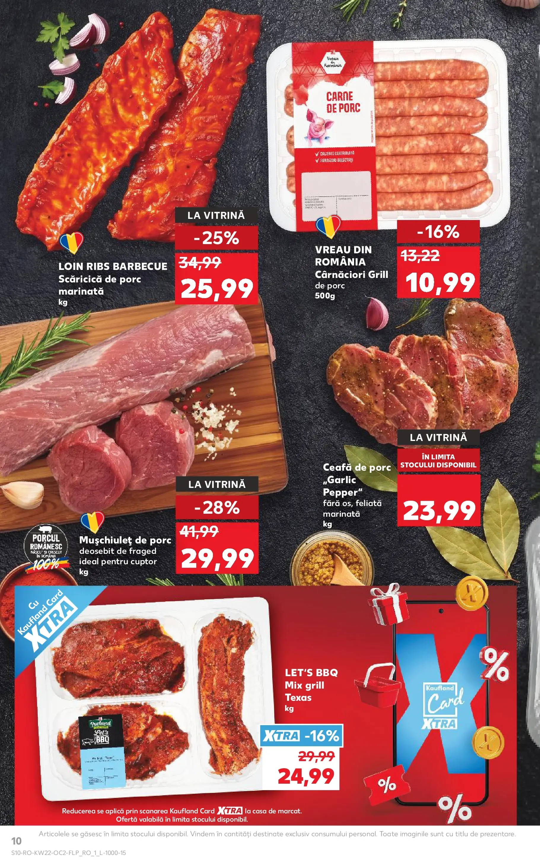 Catalog Kaufland 27 Mai - 1 Iunie 2026 | Pagina 10 | Produse: Cuptor, Grill, Vitrină, Carne De Porc