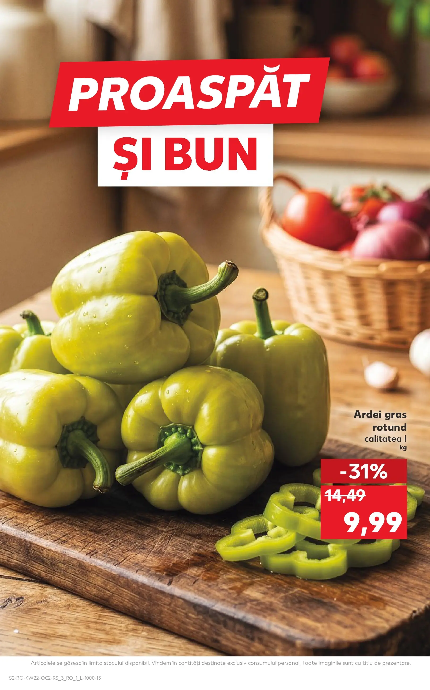 Catalog Kaufland 27 Mai - 1 Iunie 2026 | Pagina 2 | Produse: Ardei