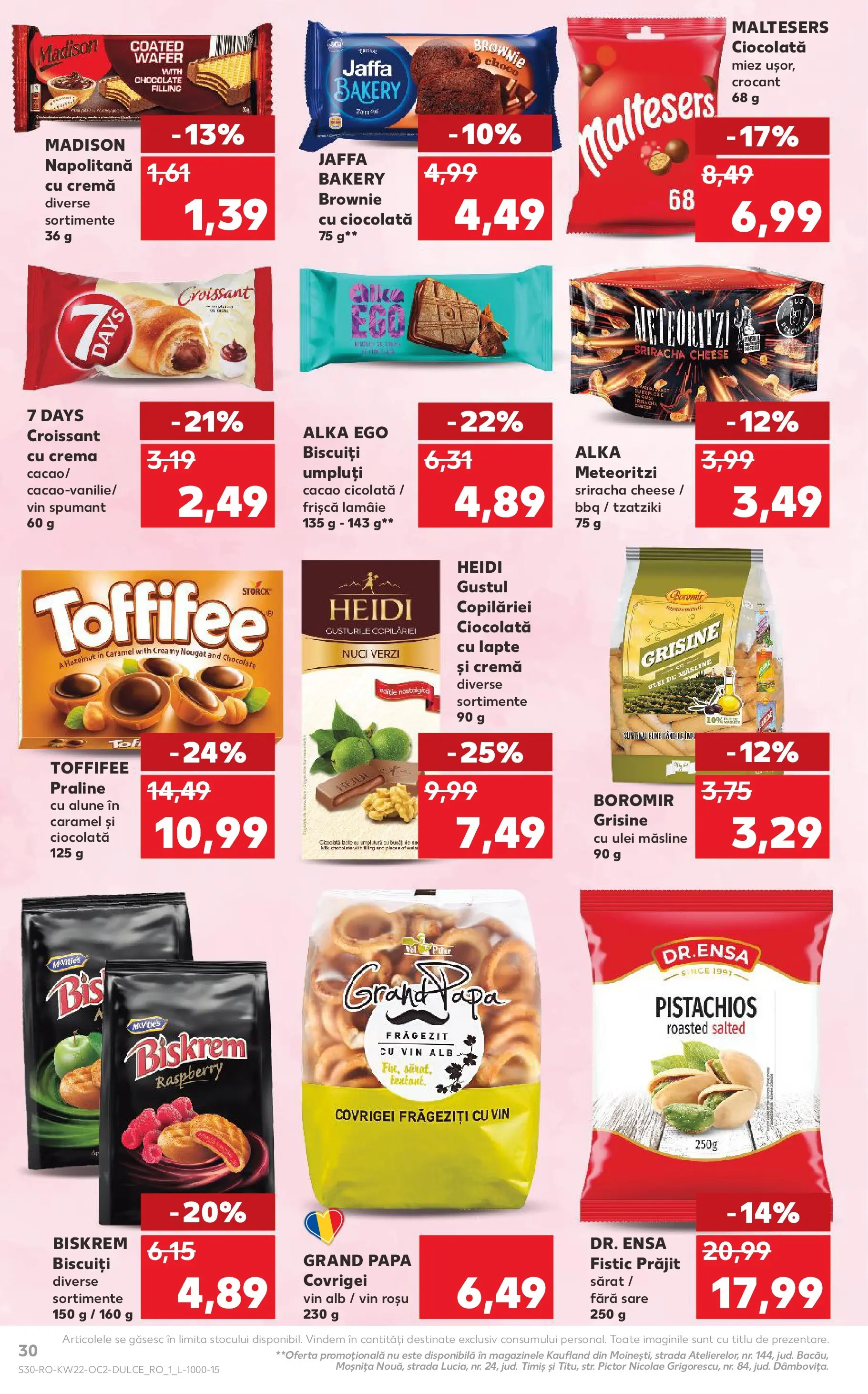 Catalog Kaufland 27 Mai - 1 Iunie 2026 | Pagina 30 | Produse: Ödül oyuncağı, Lapte, Fistic, Sare
