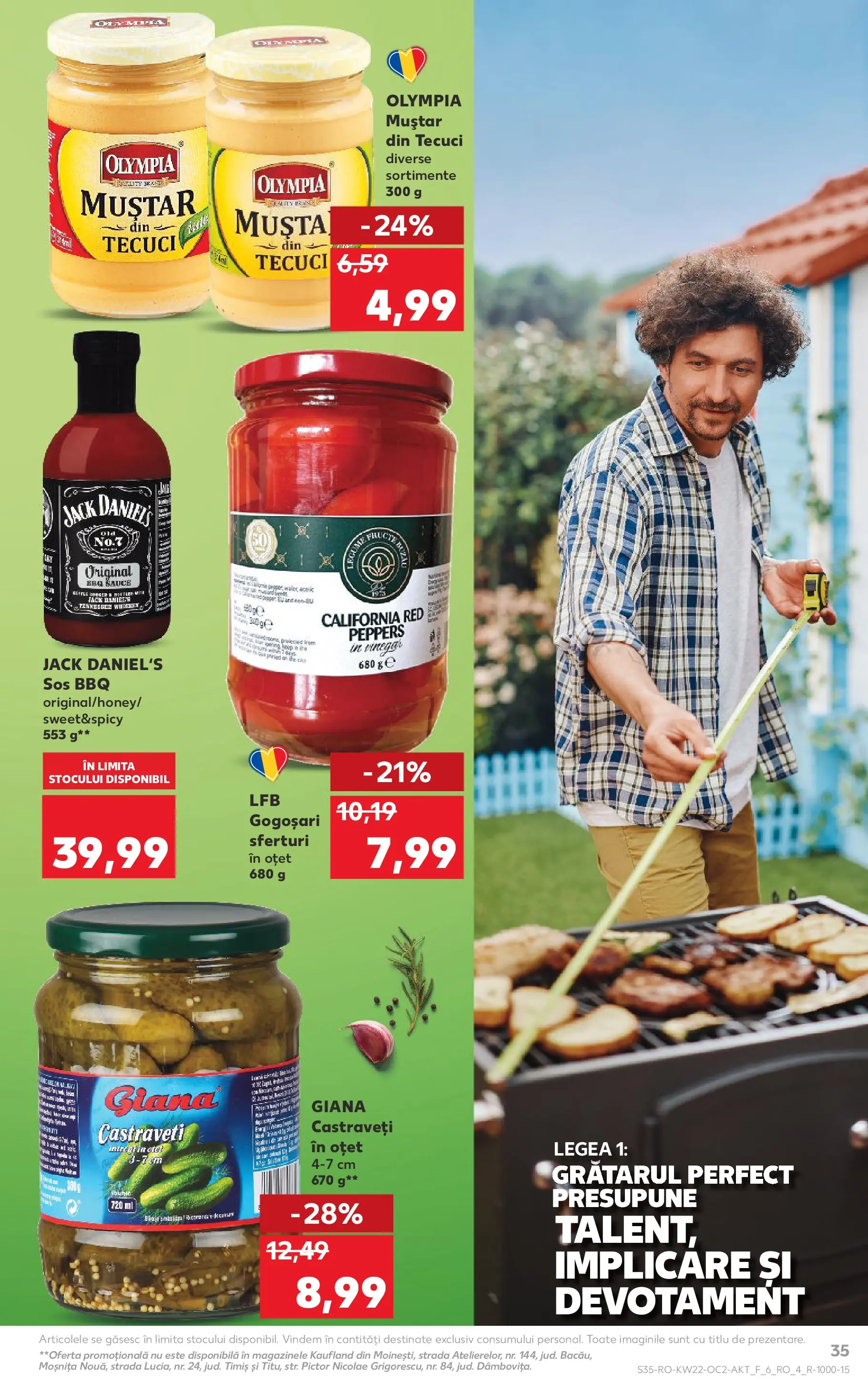 Catalog Kaufland 27 Mai - 1 Iunie 2026 | Pagina 35 | Produse: Oțet, Muștar, Castraveți, Sos