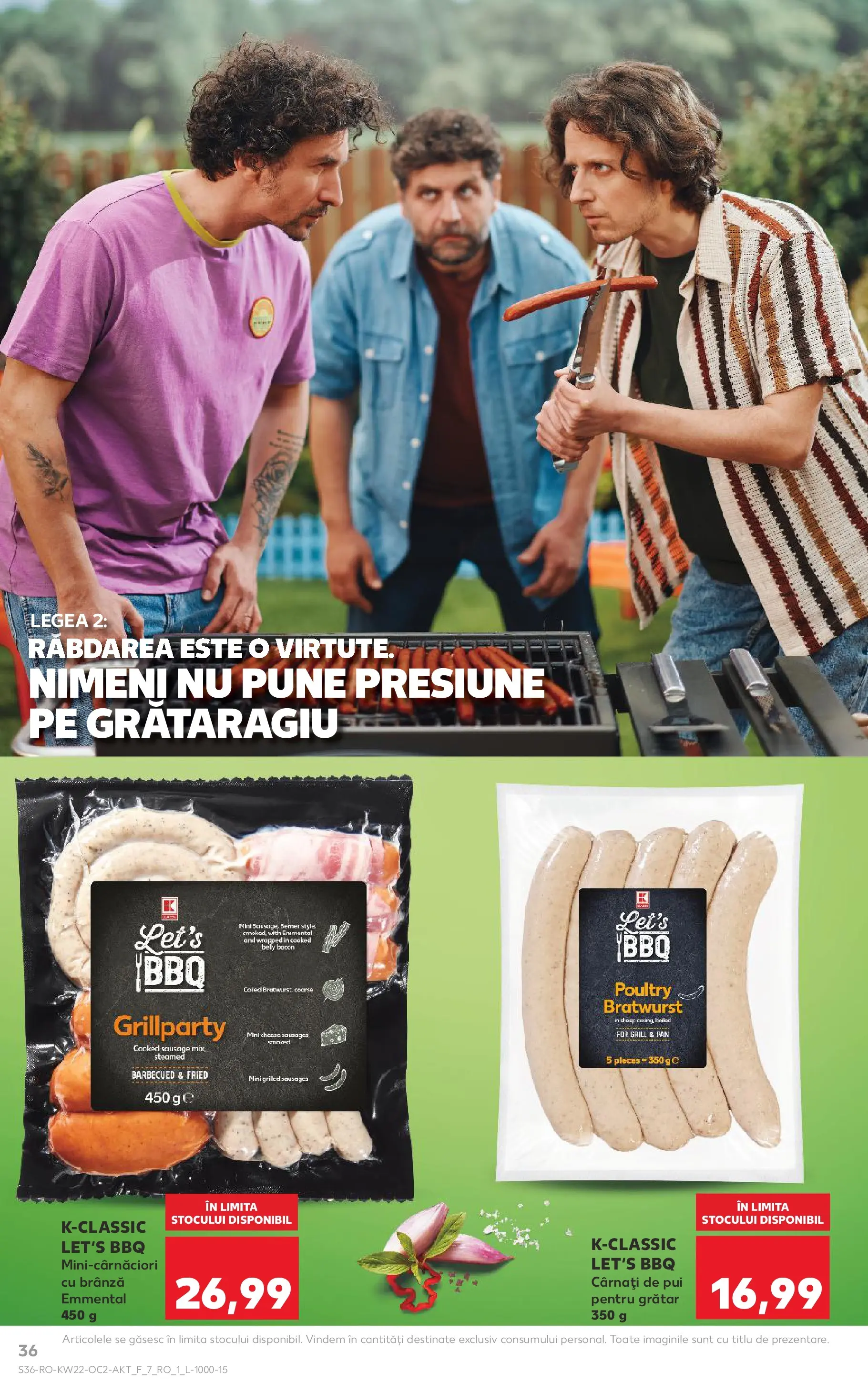 Catalog Kaufland 27 Mai - 1 Iunie 2026 | Pagina 36 | Produse: Grătar, Hacıyatmaz Kedi Oyuncağı, Brânză, Cârnați