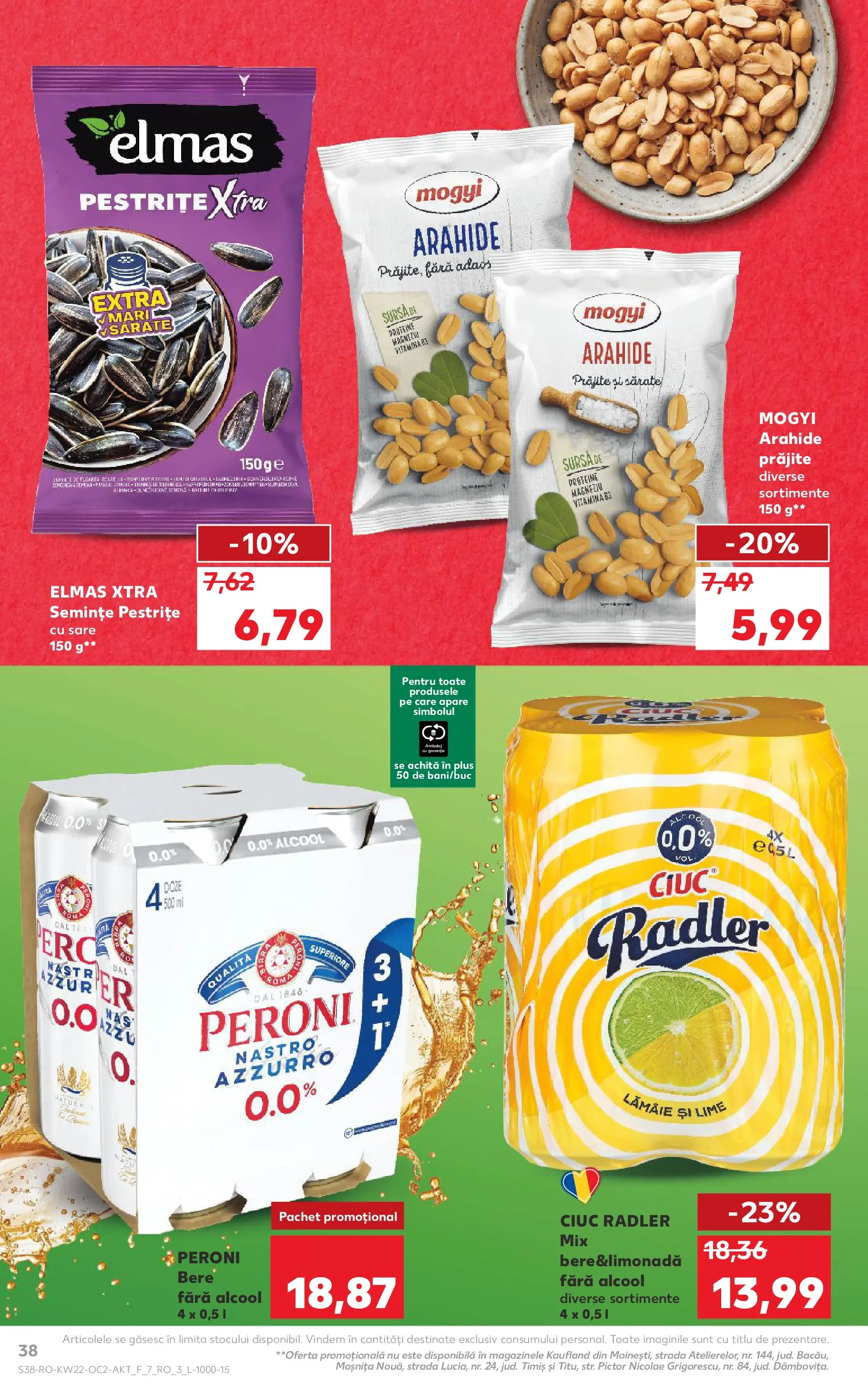 Catalog Kaufland 27 Mai - 1 Iunie 2026 | Pagina 38 | Produse: Lime, Masaüstü kılıfı, Arahide, Lămâie