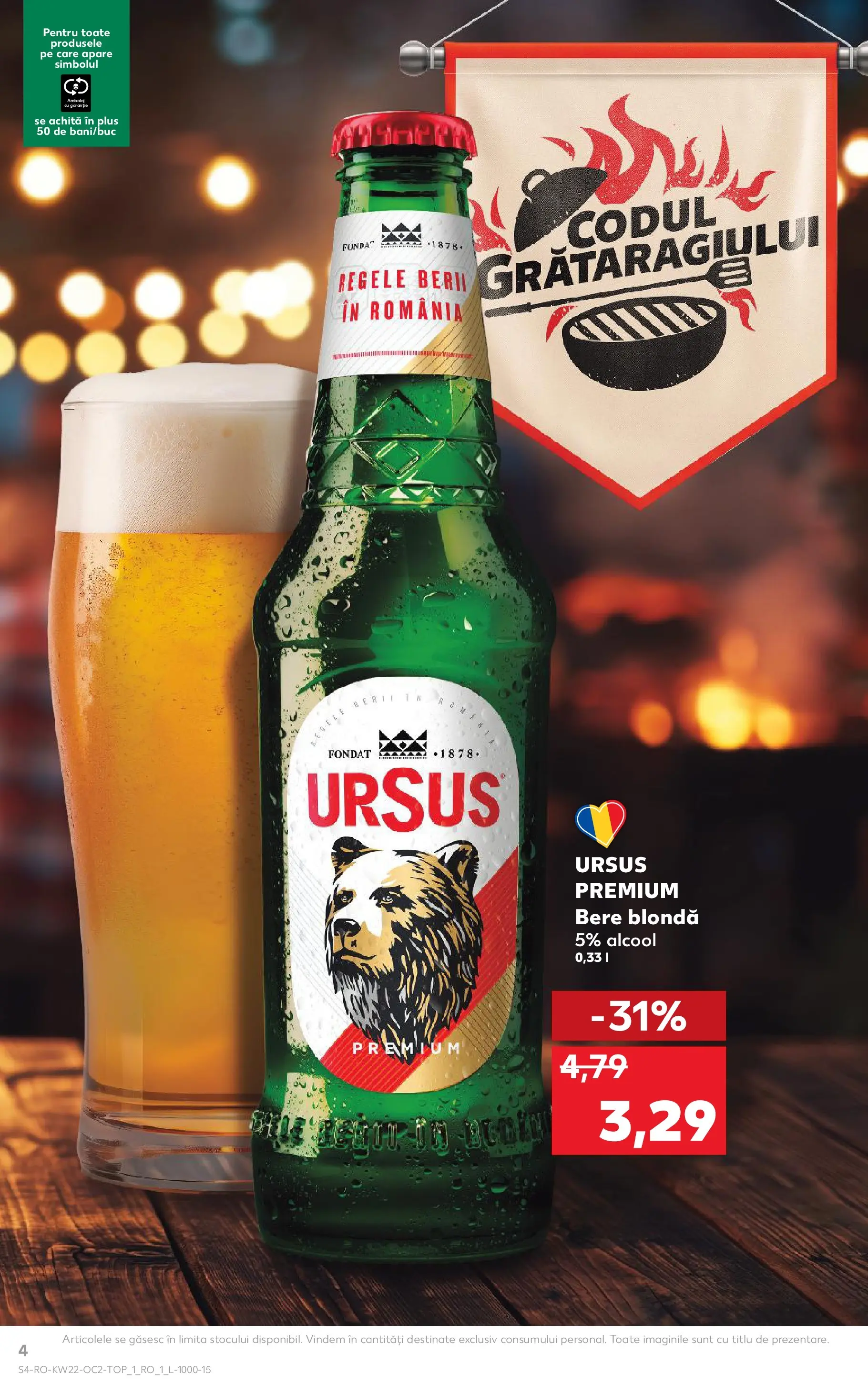 Catalog Kaufland 27 Mai - 1 Iunie 2026 | Pagina 4 | Produse: Bere
