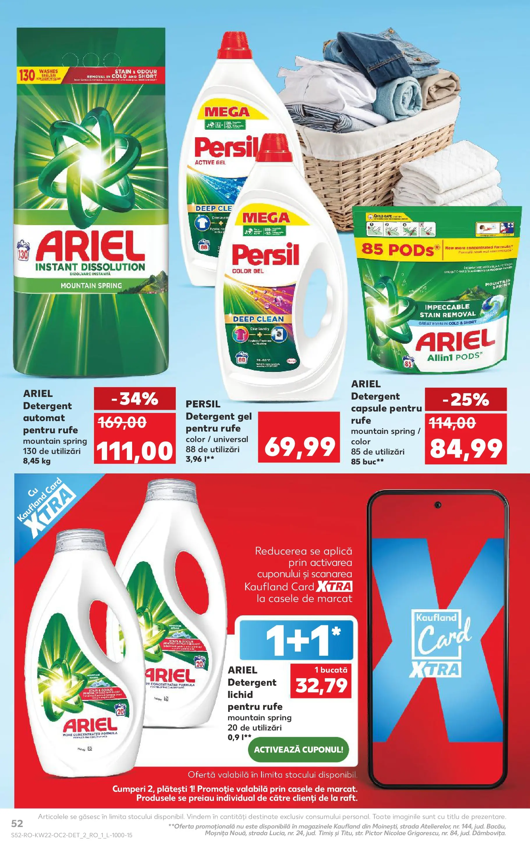 Catalog Kaufland 27 Mai - 1 Iunie 2026 | Pagina 52 | Produse: Pomelo, Kedi Ödül Oyuncakları, Detergent