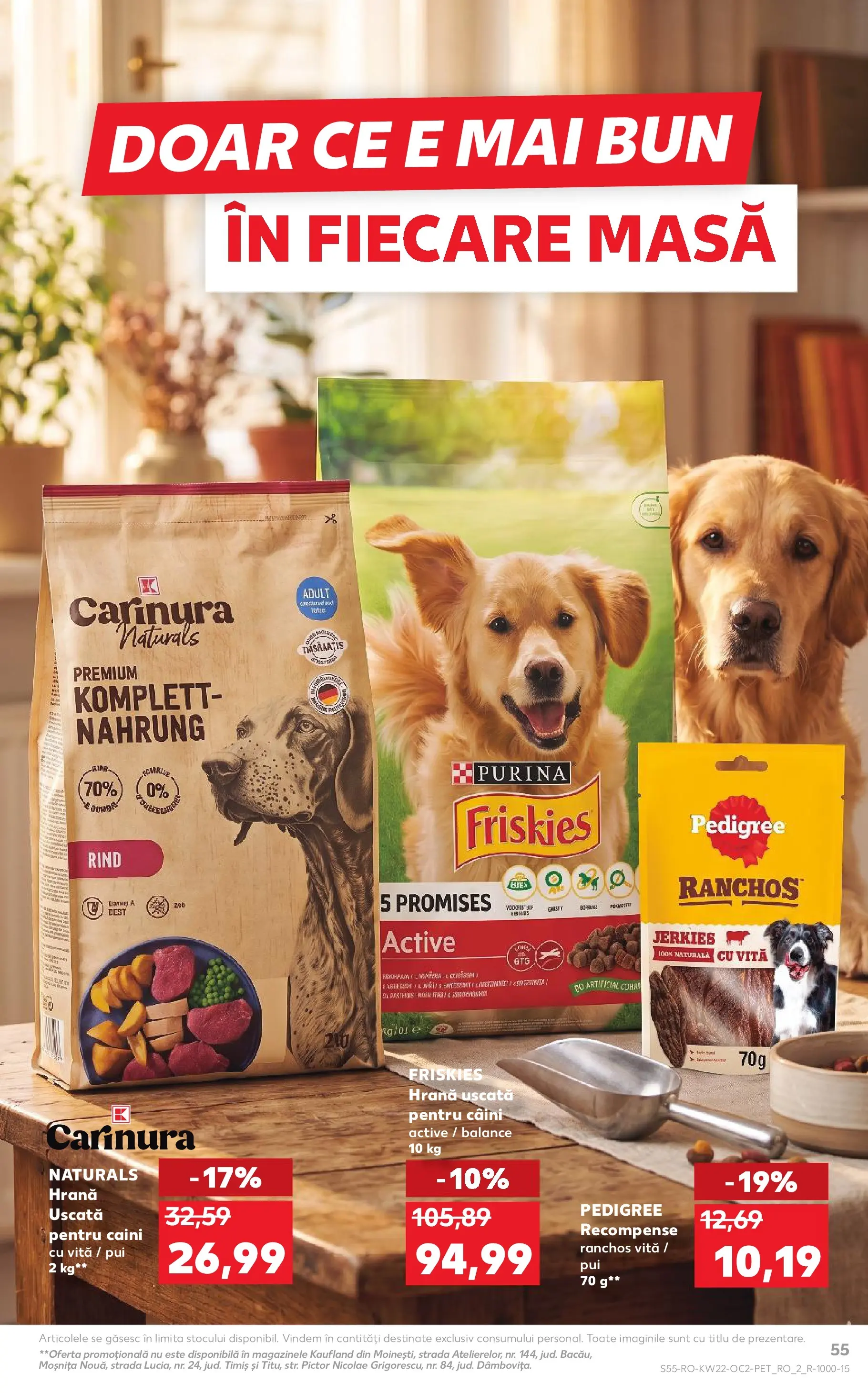 Catalog Kaufland 27 Mai - 1 Iunie 2026 | Pagina 55 | Produse: Masă, Hacıyatmaz Kedi Oyuncağı
