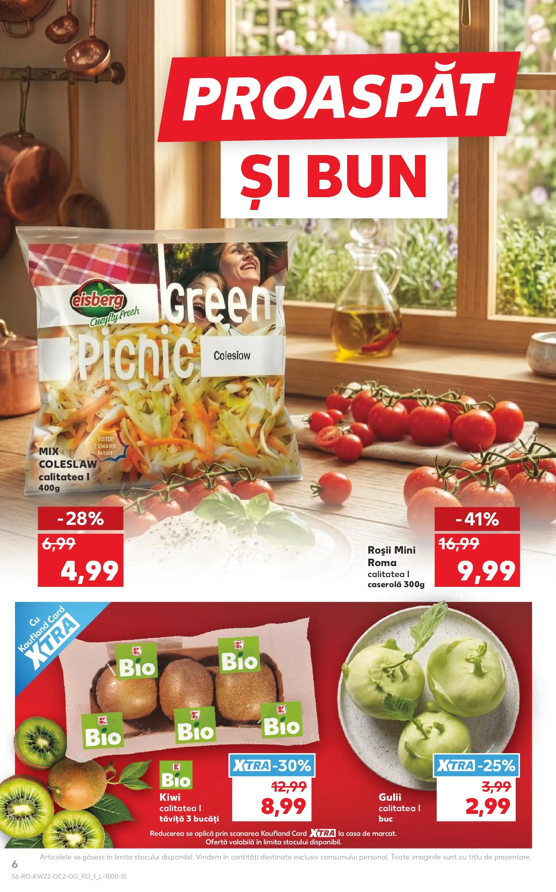 Catalog Kaufland 27 Mai - 1 Iunie 2026 | Pagina 6 | Produse: Roșii, Kiwi