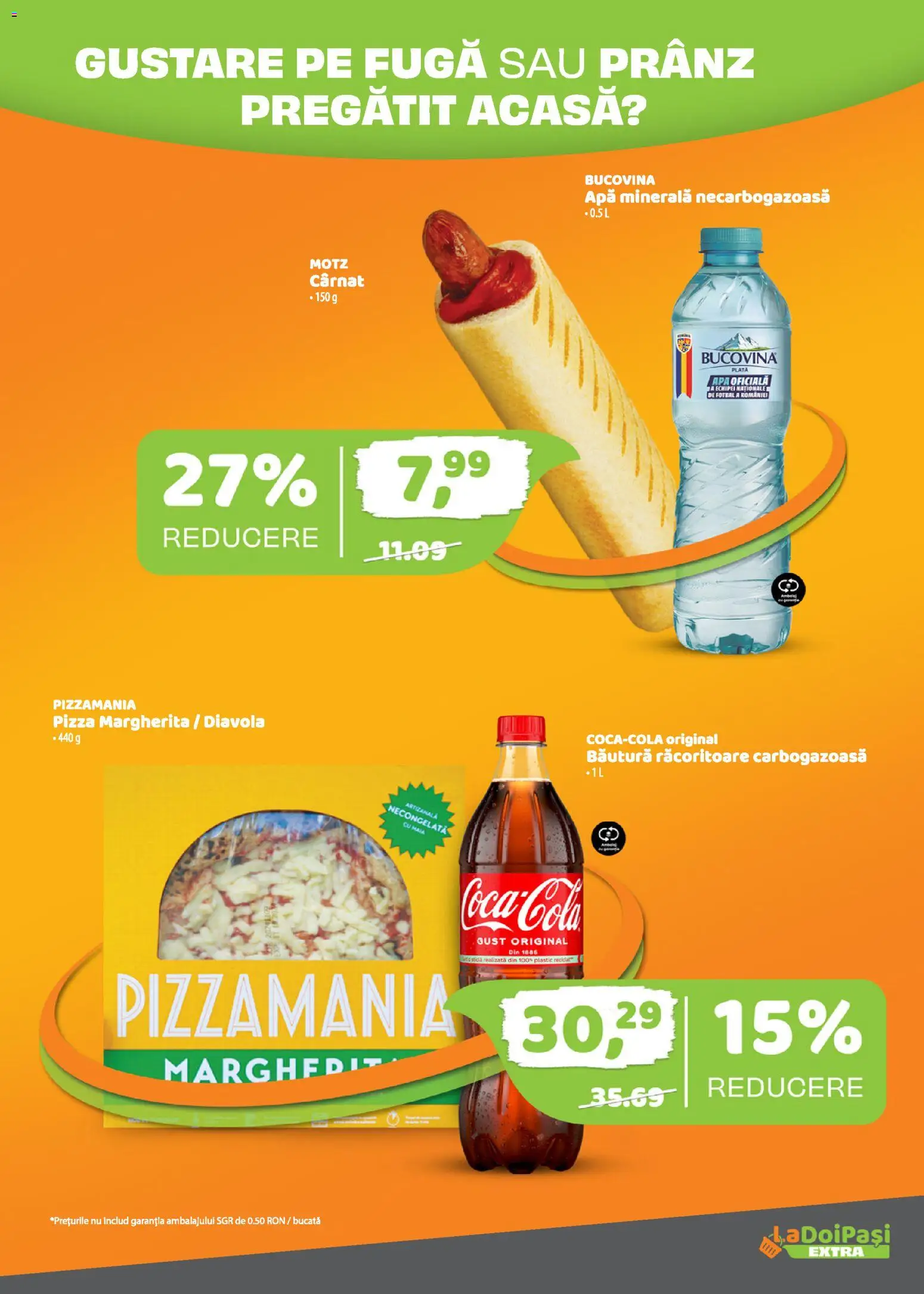 Catalog La Doi Pași 16 - 30 Mai 2026 | Pagina 3 | Produse: Yazı tahtası kalemi, Pizza, Apă