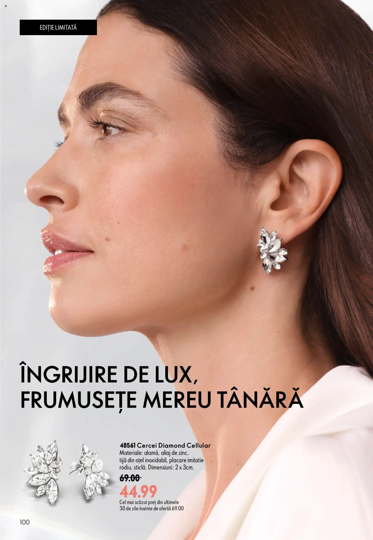 Catalog Oriflame 17 Iunie - 6 Iulie 2026 | Pagina 100 | Produse: Cercei