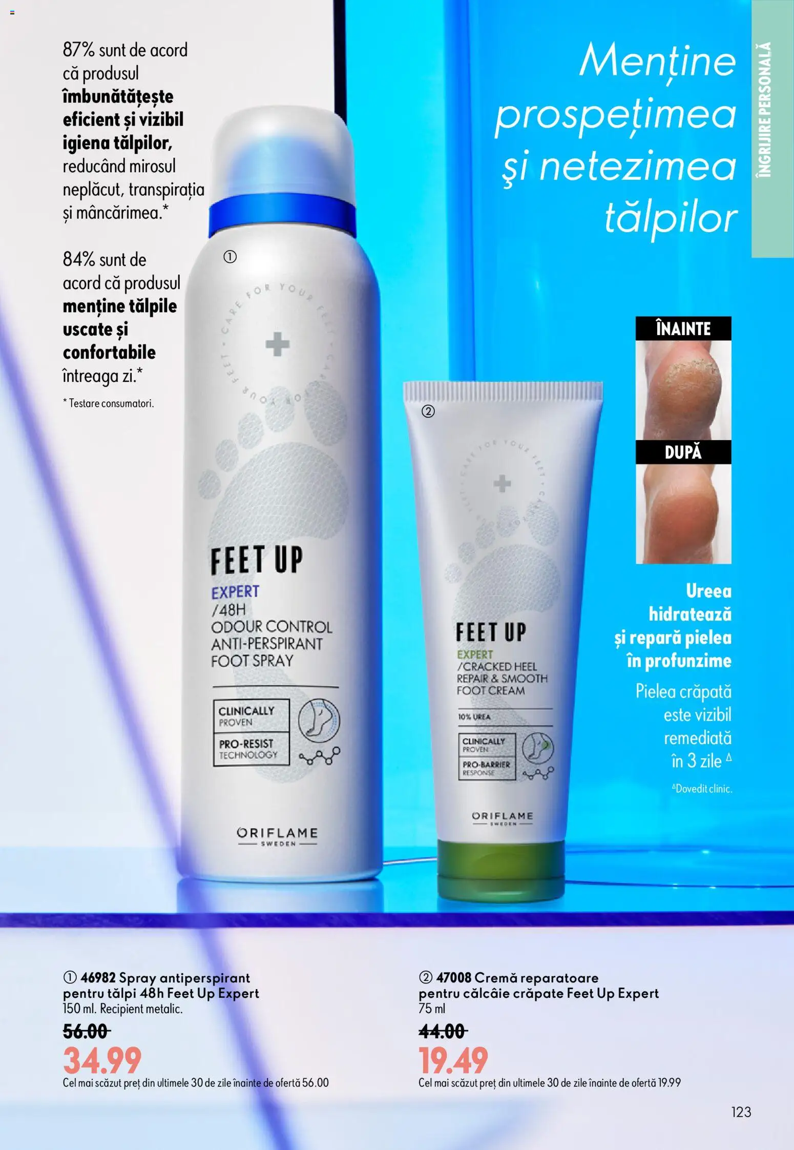 Catalog Oriflame 17 Iunie - 6 Iulie 2026 | Pagina 123 | Produse: Cremă, Antiperspirant
