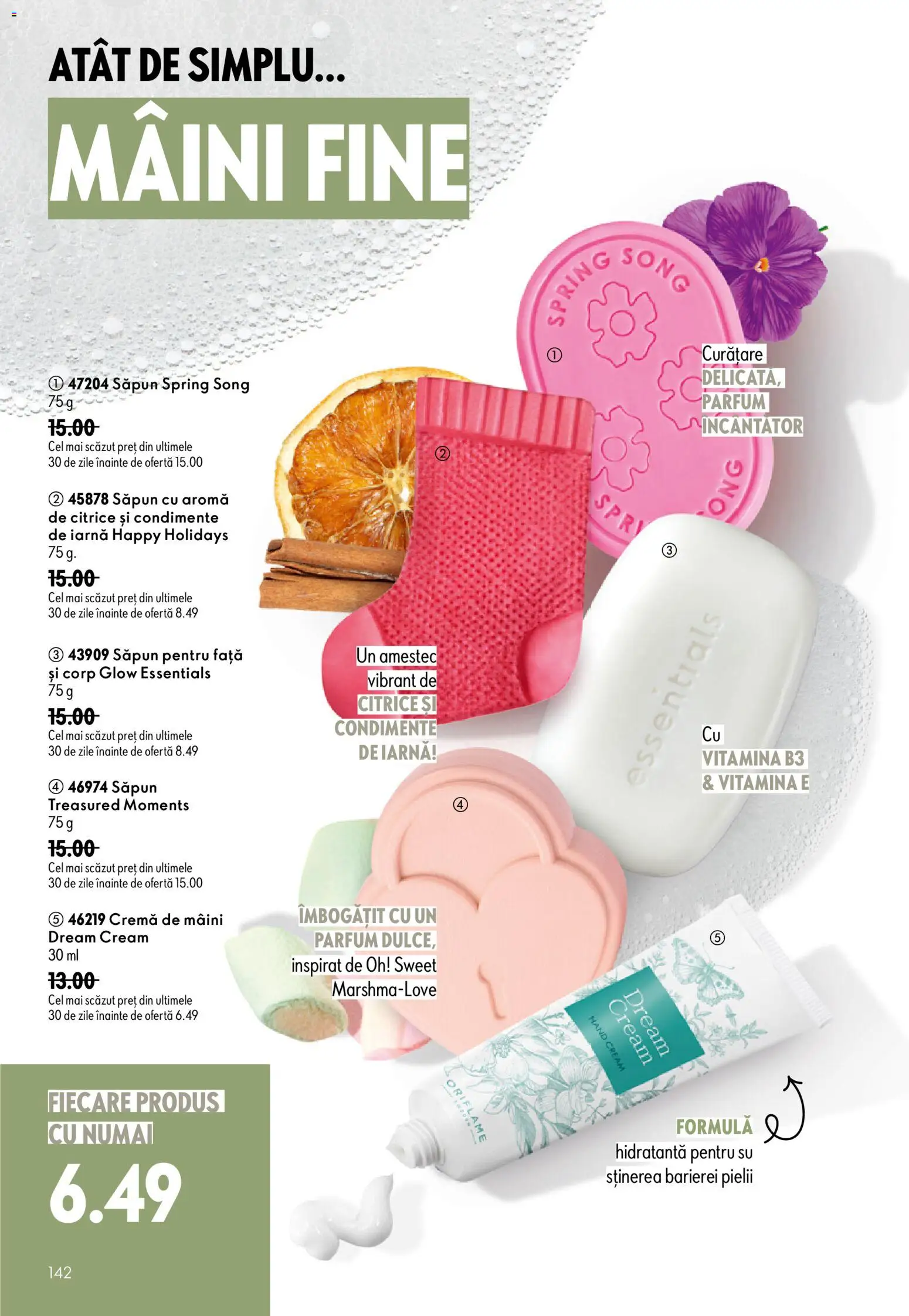 Catalog Oriflame 17 Iunie - 6 Iulie 2026 | Pagina 142 | Produse: Parfum, Cremă, Săpun, Condimente