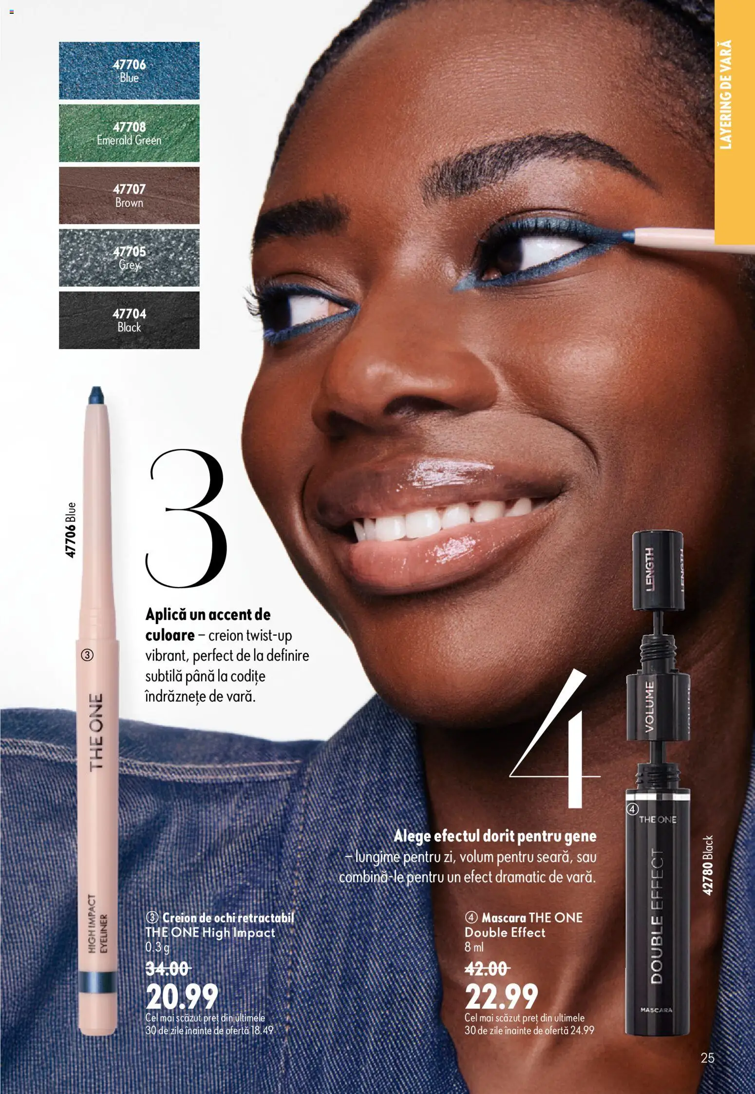 Catalog Oriflame 17 Iunie - 6 Iulie 2026 | Pagina 25 | Produse: Mascara, Creion de ochi, Peluş Köpek Yatağı