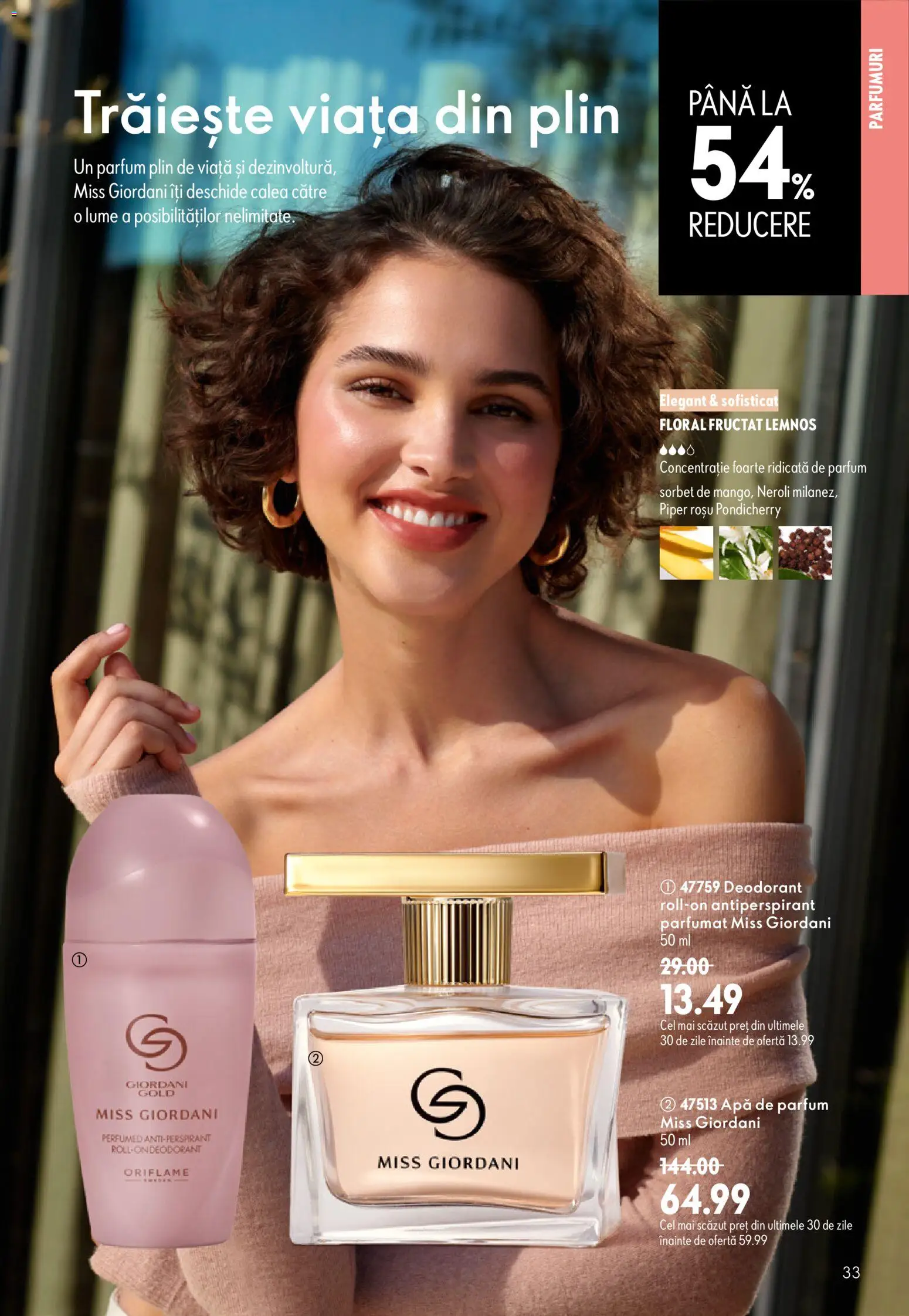 Catalog Oriflame 17 Iunie - 6 Iulie 2026 | Pagina 33 | Produse: Parfum, Deodorant, Antiperspirant, Piper