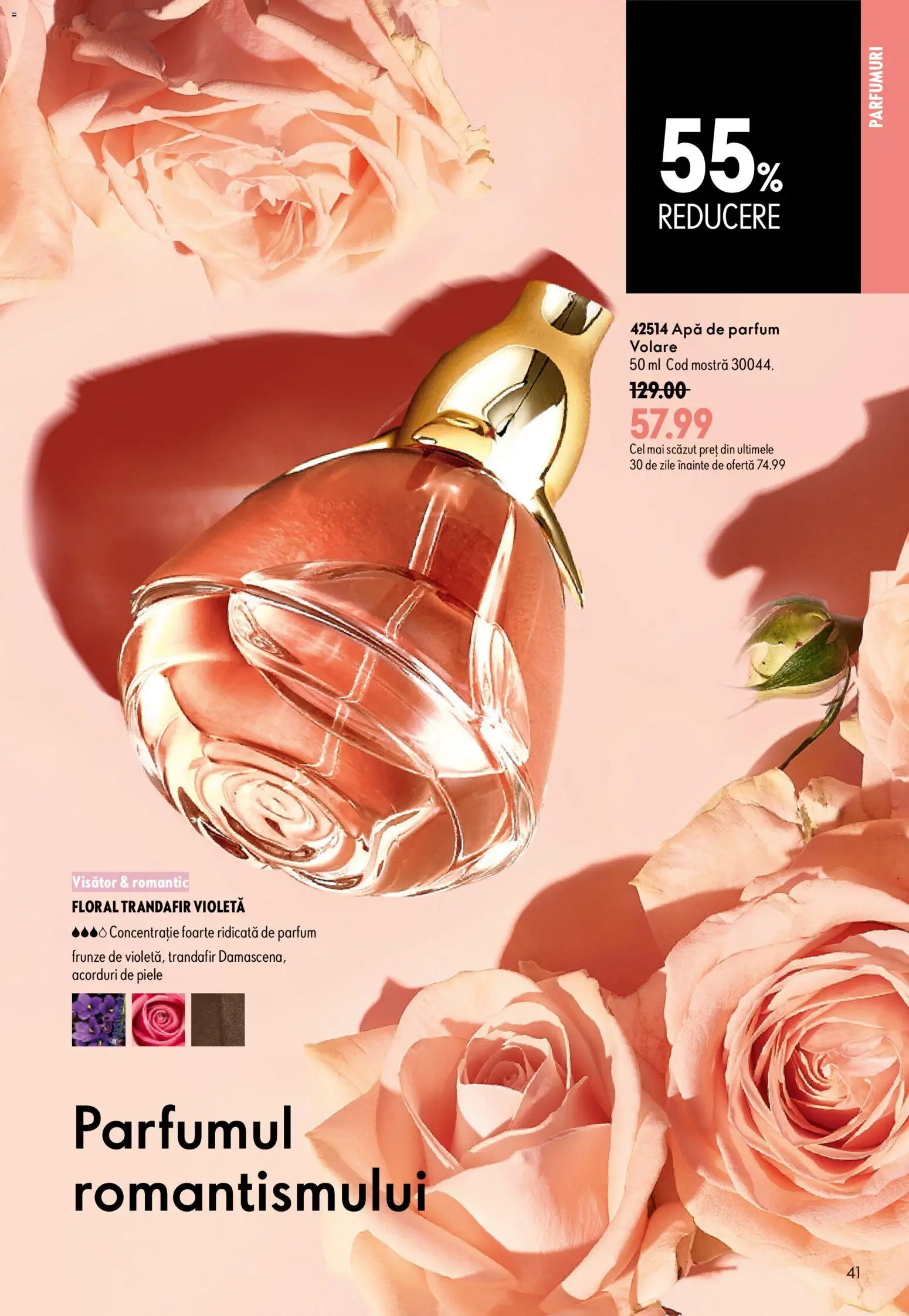 Catalog Oriflame 17 Iunie - 6 Iulie 2026 | Pagina 41 | Produse: Apă de parfum, Trandafir, Parfum, Apă