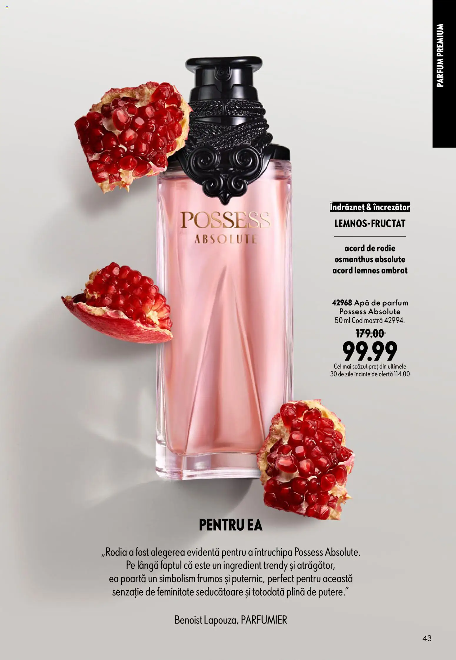 Catalog Oriflame 17 Iunie - 6 Iulie 2026 | Pagina 43 | Produse: Apă de parfum, Parfum, Apă