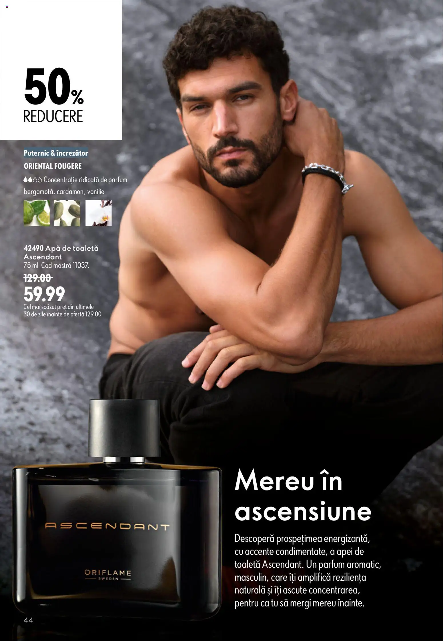 Catalog Oriflame 17 Iunie - 6 Iulie 2026 | Pagina 44 | Produse: Toaletă, Parfum, Apă de toaletă, Apă