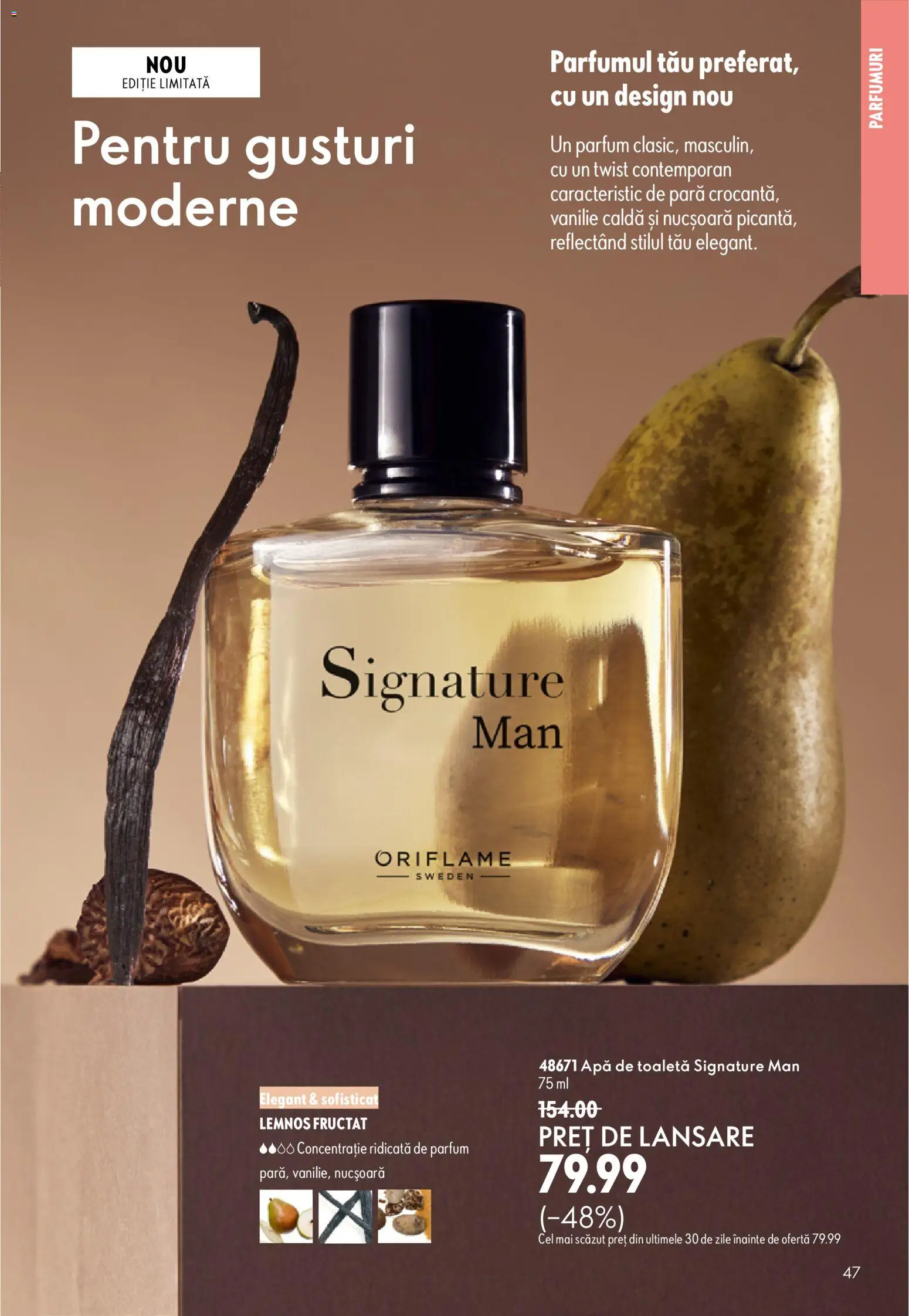 Catalog Oriflame 17 Iunie - 6 Iulie 2026 | Pagina 47 | Produse: Pară, Toaletă, Apă de toaletă, Apă