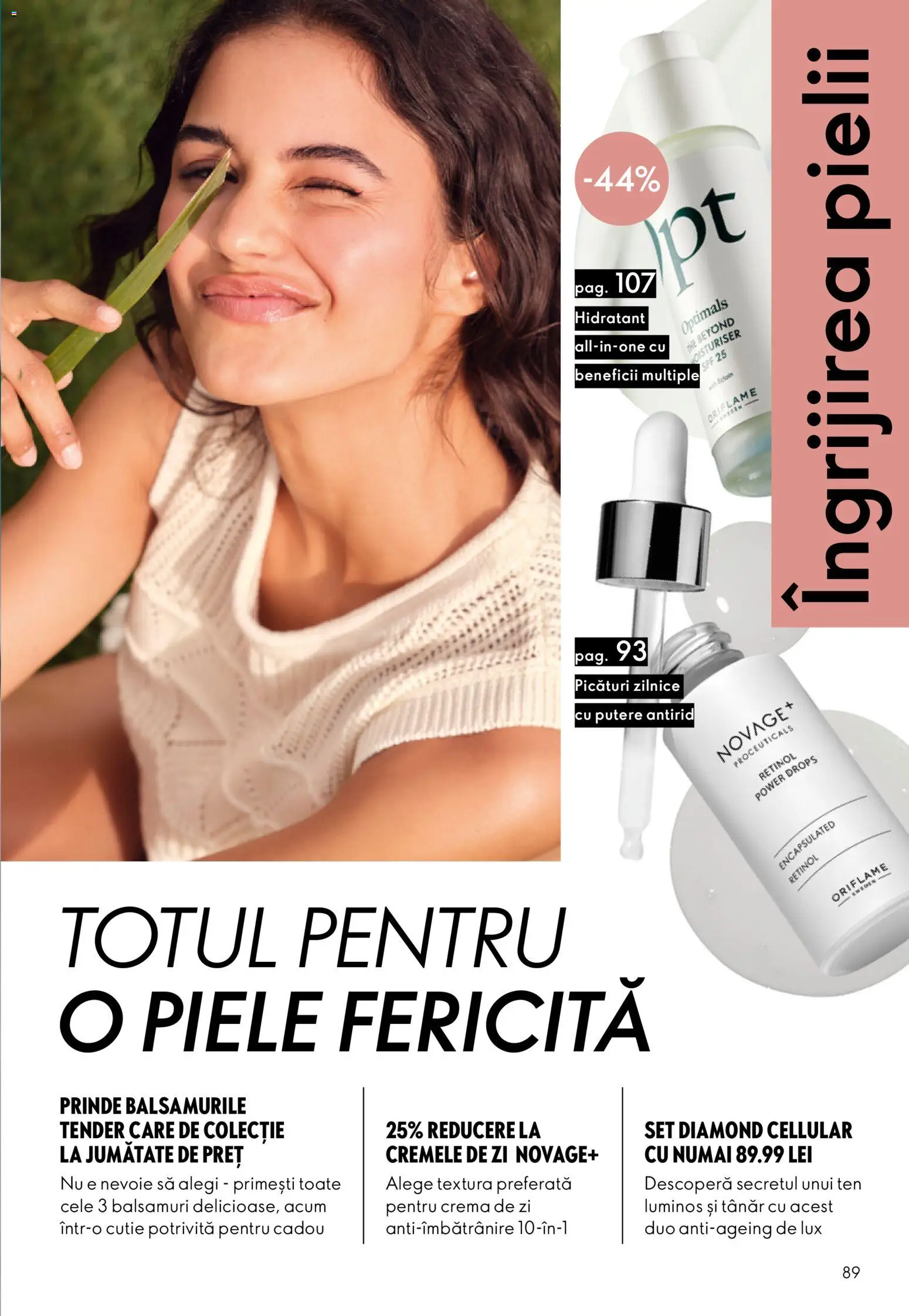 Catalog Oriflame 17 Iunie - 6 Iulie 2026 | Pagina 89 | Produse: Cremă de zi, Cutie, Cremă