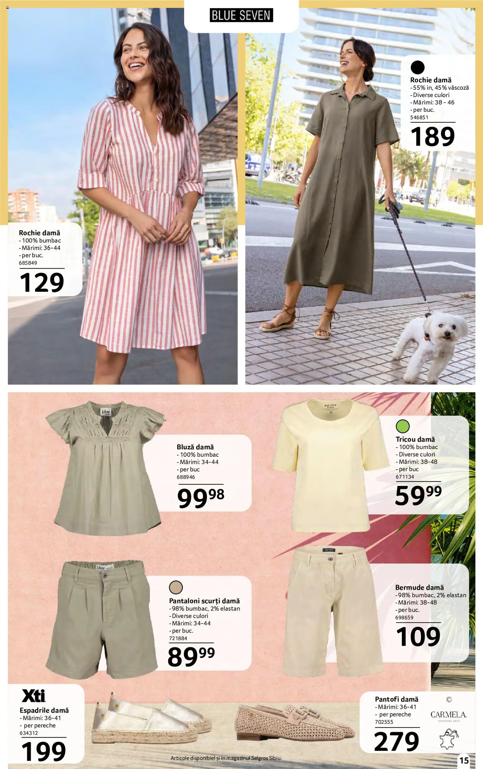 Catalog Selgros 15 Mai - 10 Iunie 2026 | Pagina 15 | Produse: Pantofi, Tricou, Pantaloni, Pantaloni scurți