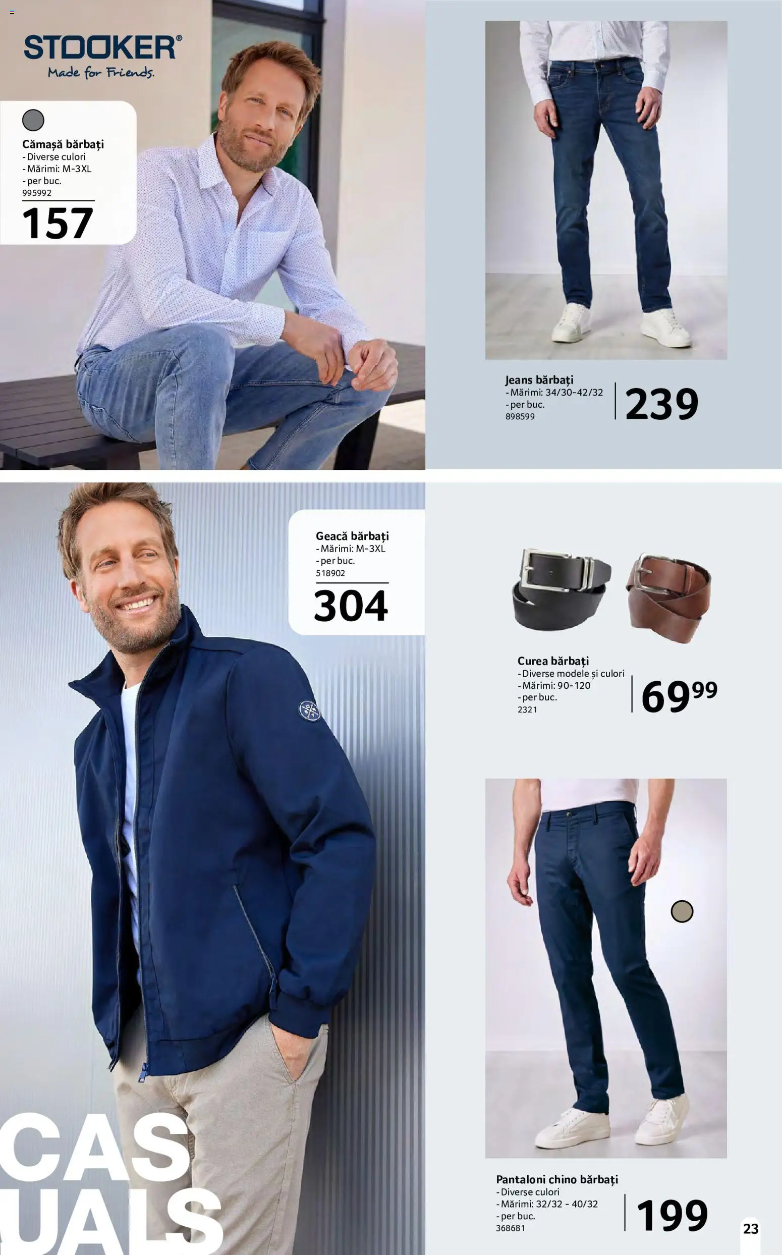 Catalog Selgros 15 Mai - 10 Iunie 2026 | Pagina 23 | Produse: Curea, Geacă, Pantaloni