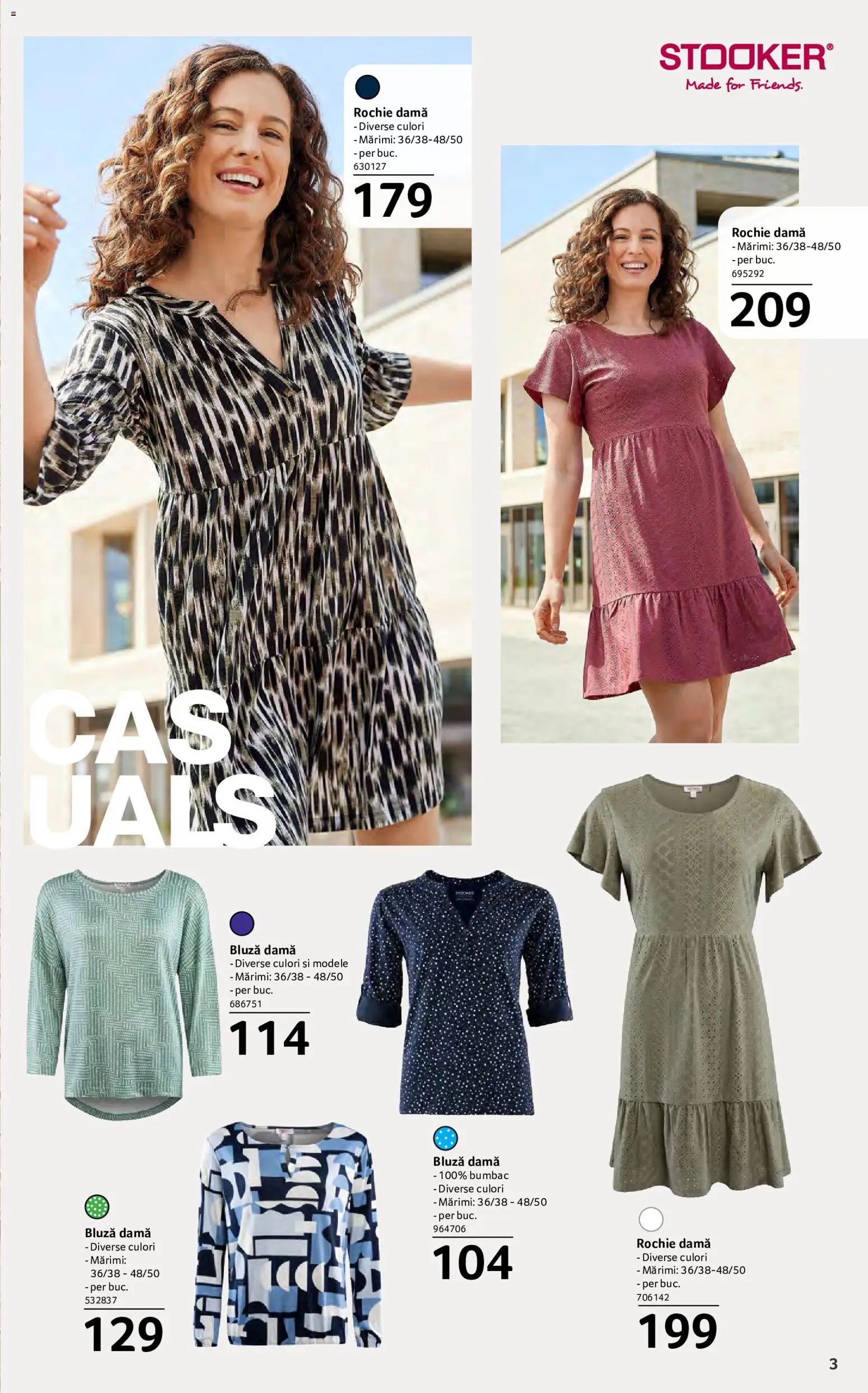 Catalog Selgros 15 Mai - 10 Iunie 2026 | Pagina 3 | Produse: Rochie, Bluză