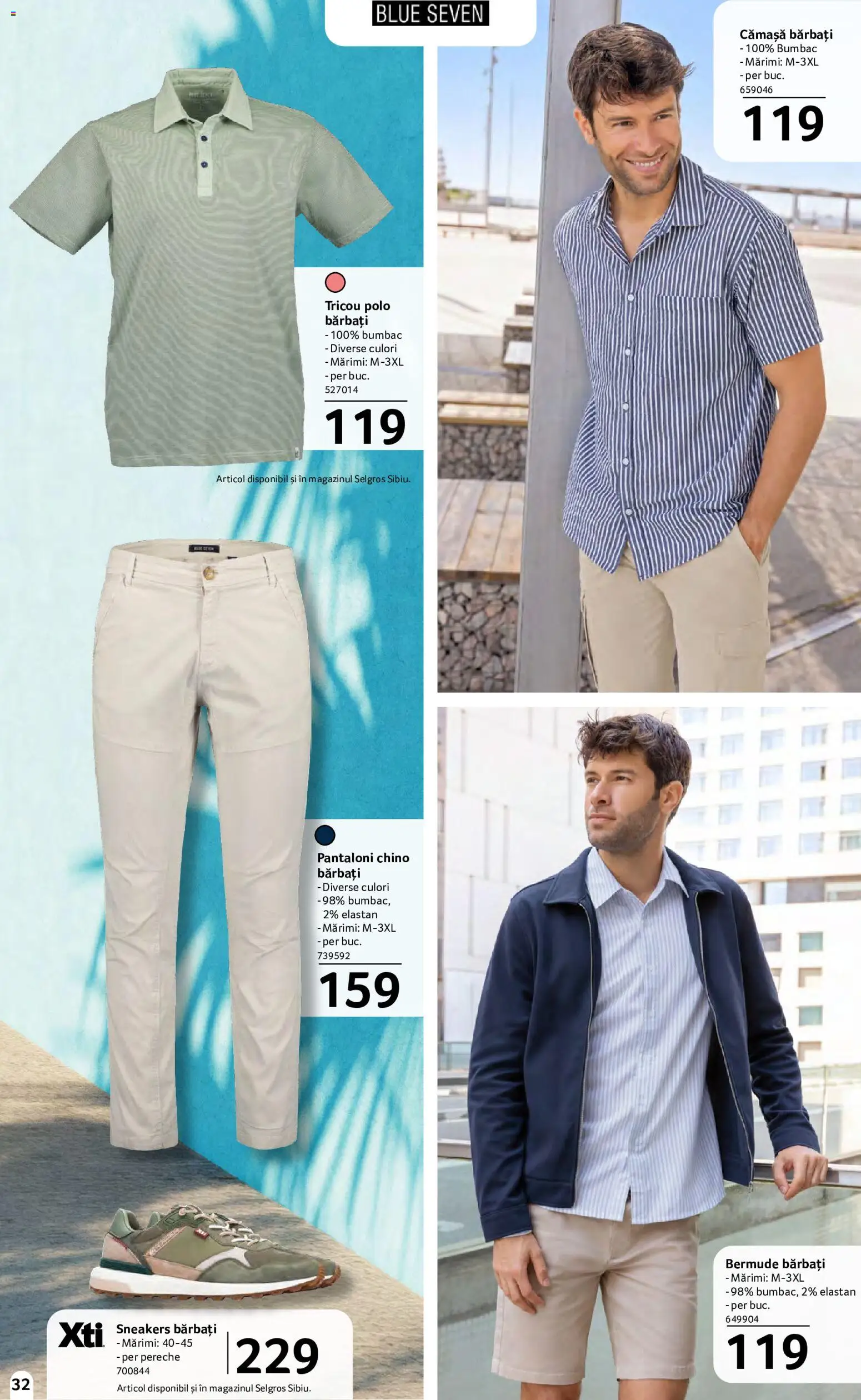 Catalog Selgros 15 Mai - 10 Iunie 2026 | Pagina 32 | Produse: Tricou, Pantaloni