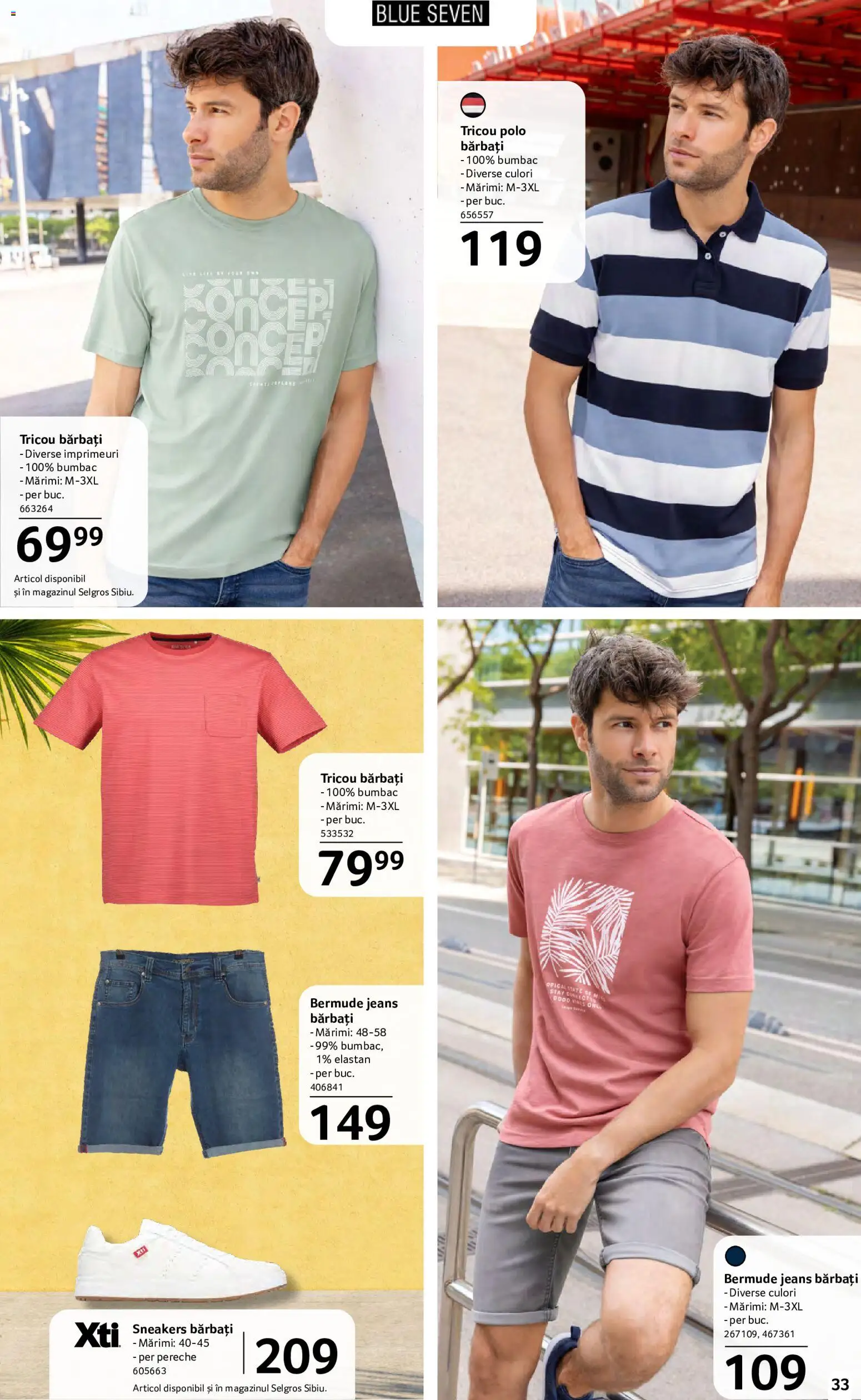 Catalog Selgros 15 Mai - 10 Iunie 2026 | Pagina 33 | Produse: Tricou