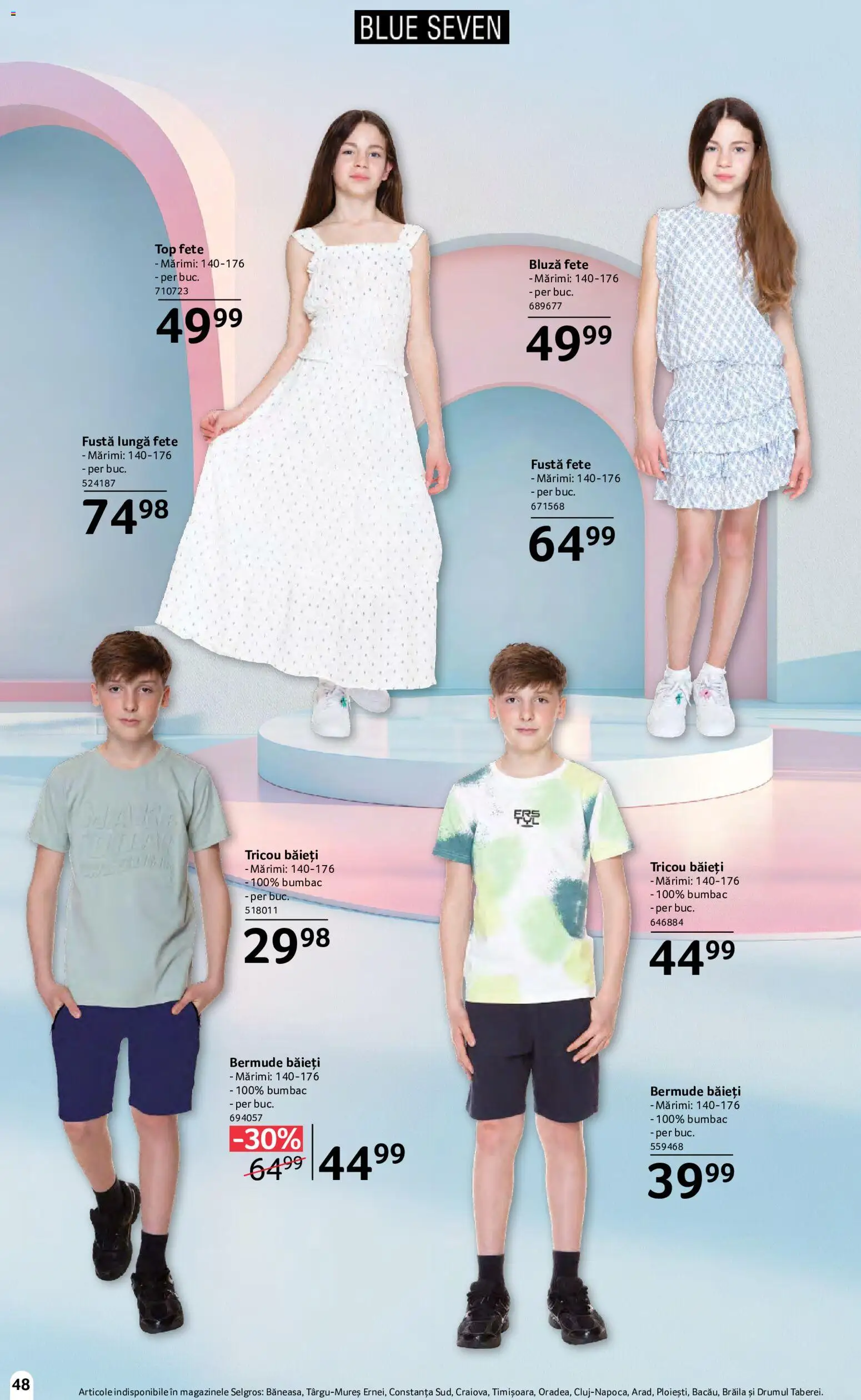 Catalog Selgros 15 Mai - 10 Iunie 2026 | Pagina 48 | Produse: Top, Tricou, Bluză