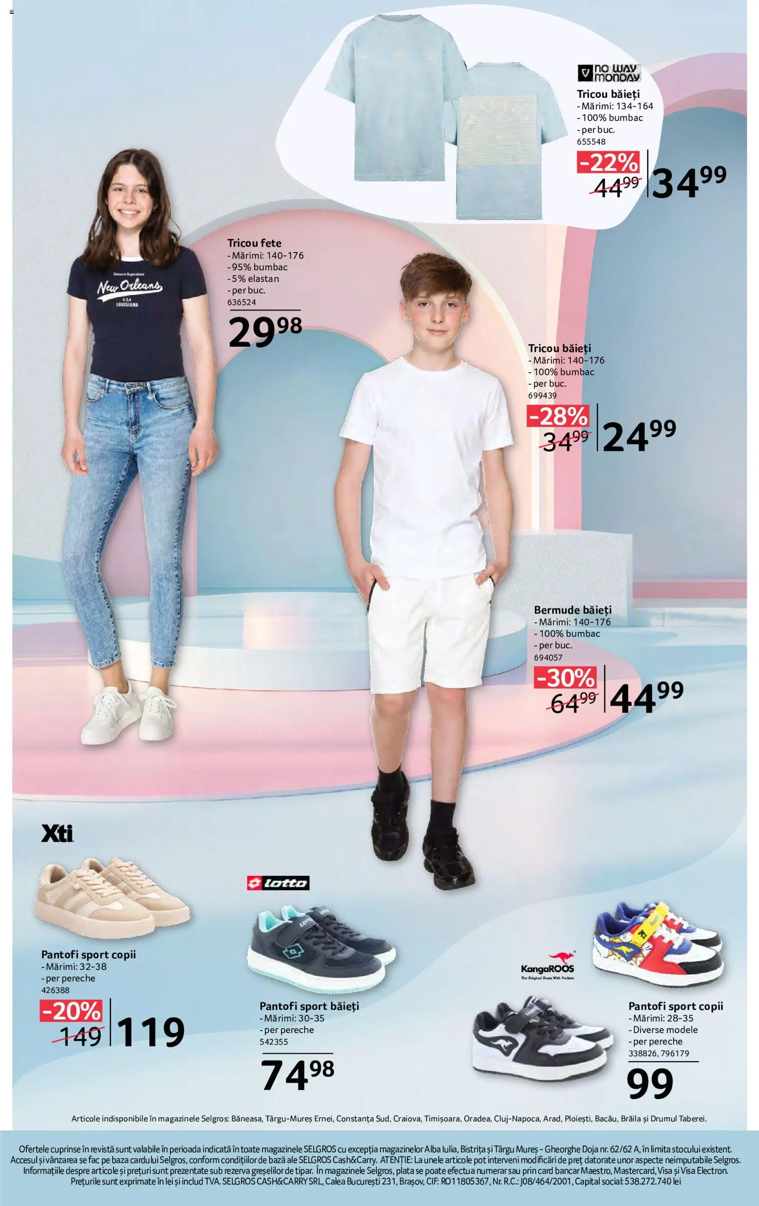 Catalog Selgros 15 Mai - 10 Iunie 2026 | Pagina 49 | Produse: Pantofi, Tricou