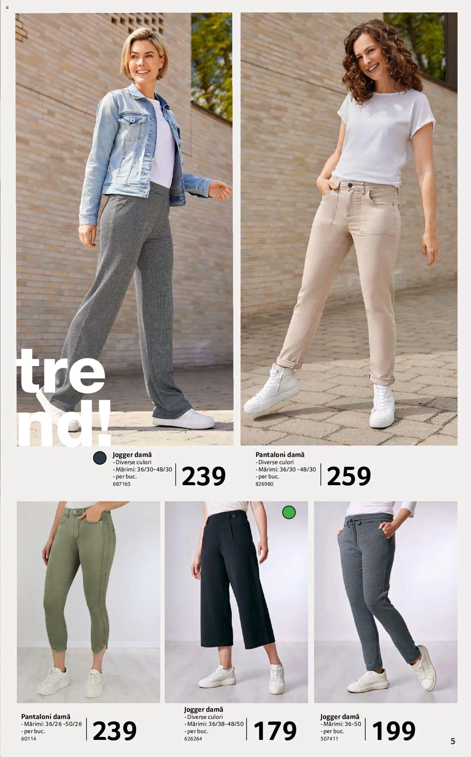 Catalog Selgros 15 Mai - 10 Iunie 2026 | Pagina 5 | Produse: Pantaloni