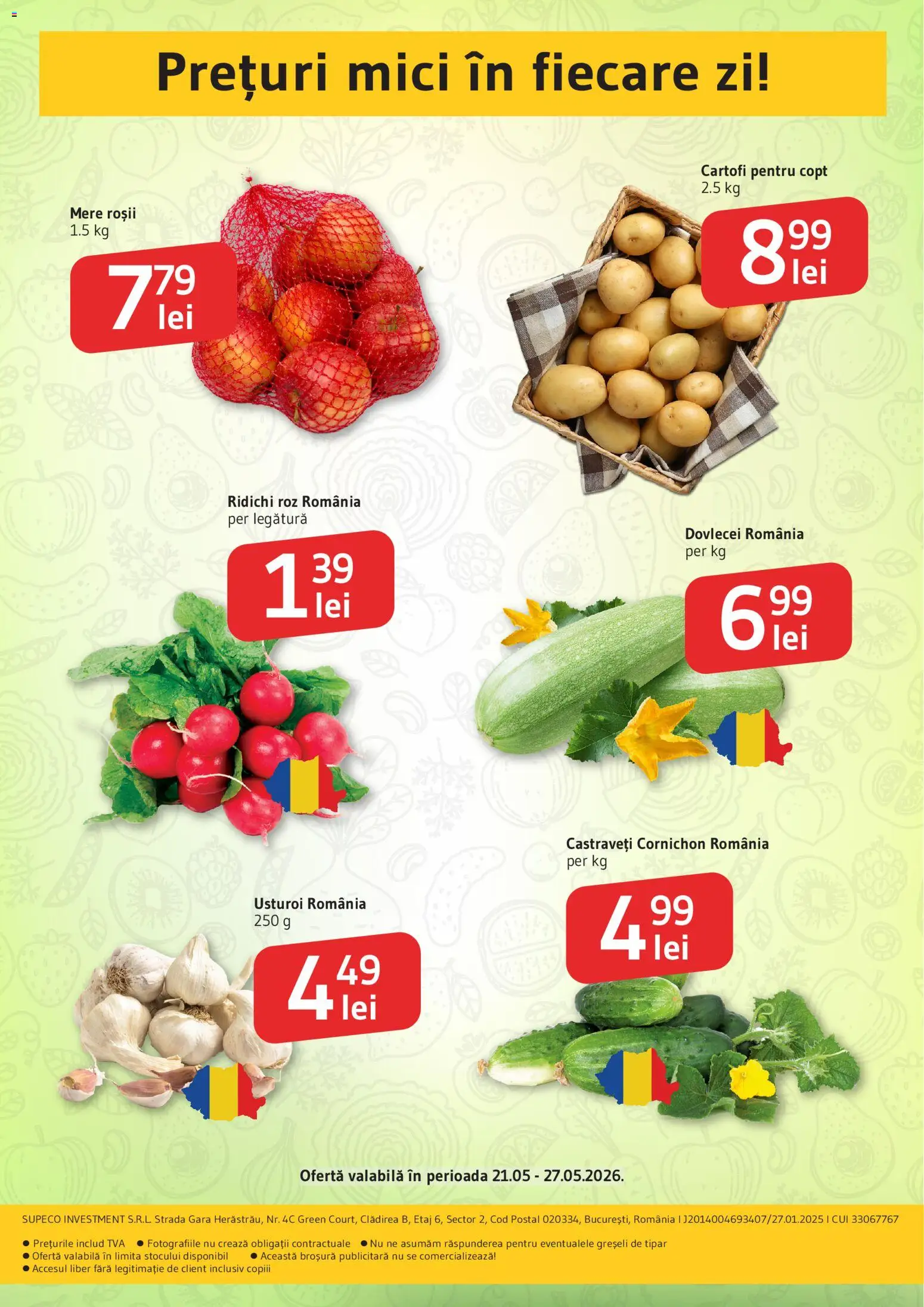 Catalog Supeco 21 - 26 Mai 2026 | Pagina 2 | Produse: Mere, Roșii, Sıcak çikolata, Castraveți