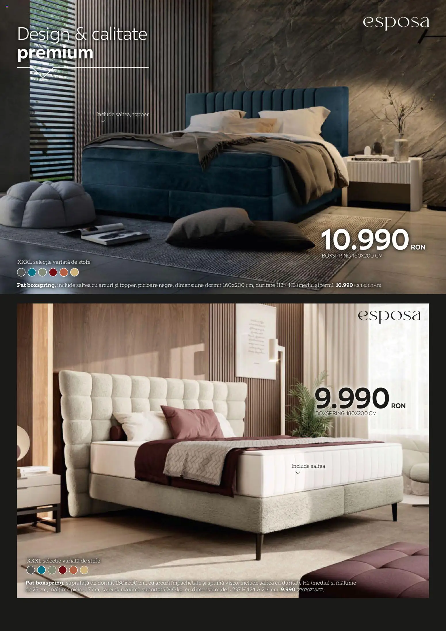 Catalog XXXLutz 14 Mai - 30 Decembrie 2026 | Pagina 18 | Produse: Pat, Saltea, Topper