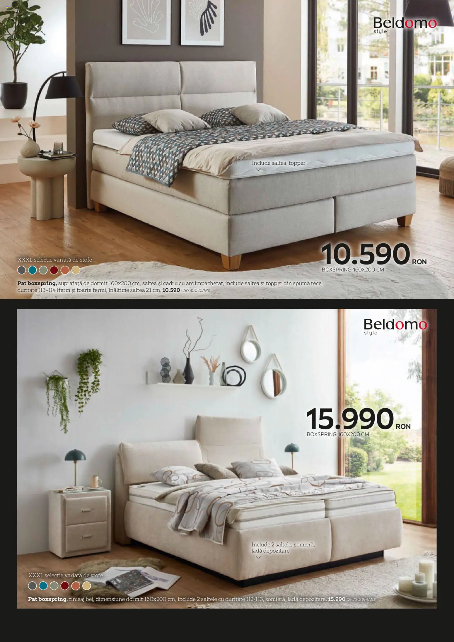 Catalog XXXLutz 14 Mai - 30 Decembrie 2026 | Pagina 20 | Produse: Delgeç, Pat, Saltea, Topper