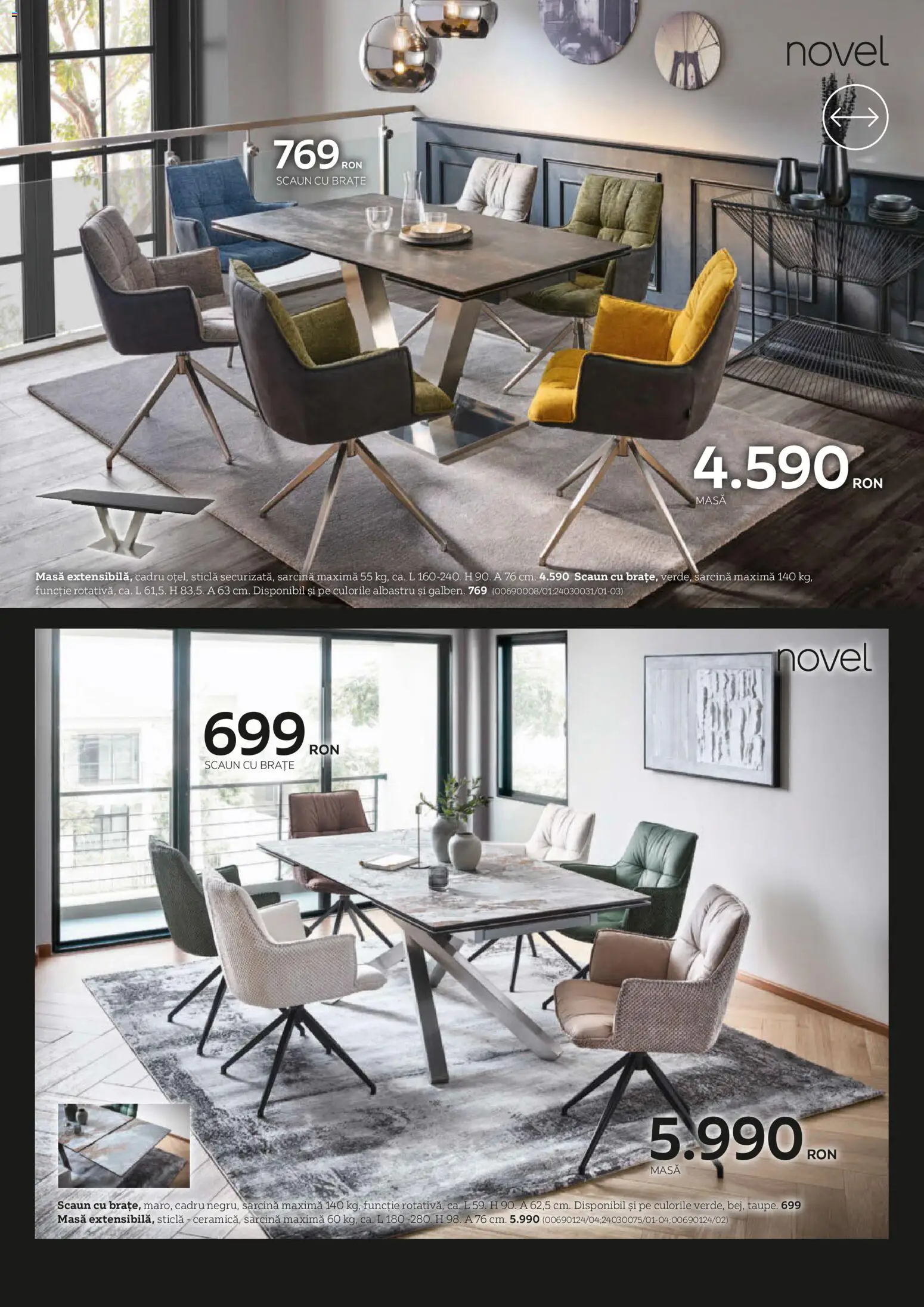 Catalog XXXLutz 14 Mai - 30 Decembrie 2026 | Pagina 24 | Produse: Masă, Scaun