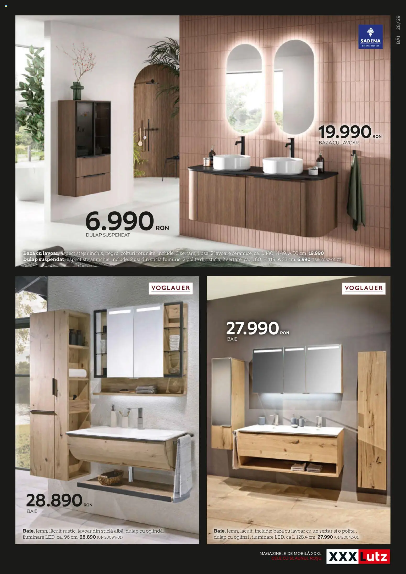 Catalog XXXLutz 14 Mai - 30 Decembrie 2026 | Pagina 29 | Produse: Lavoar